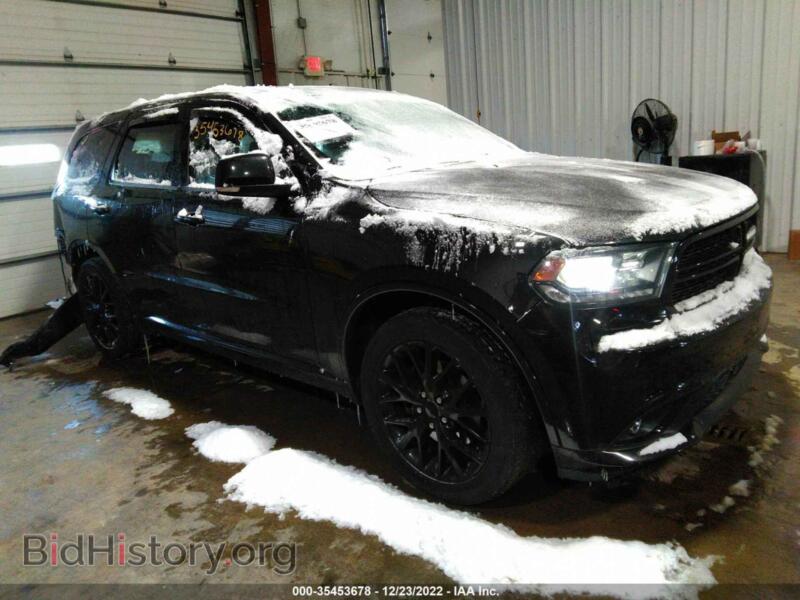 2016 Dodge DURANGO R/T (VIN 1C4SDJCT6GC460538) — photo 1 of 11, IAAI, damage: right rear