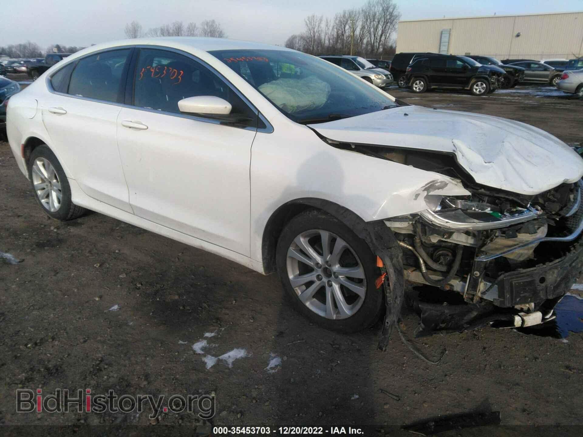 Фотография 1C3CCCAB2FN660076 - CHRYSLER 200 2015