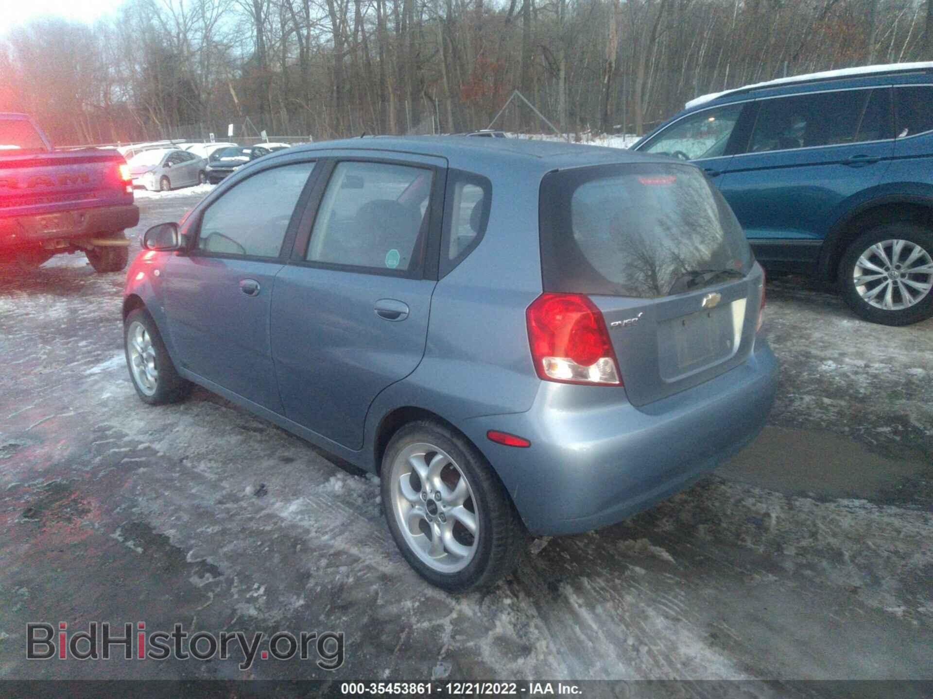 2007 CHEVROLET AVEO - VIN: KL1TD66637B785586 - Фото 3