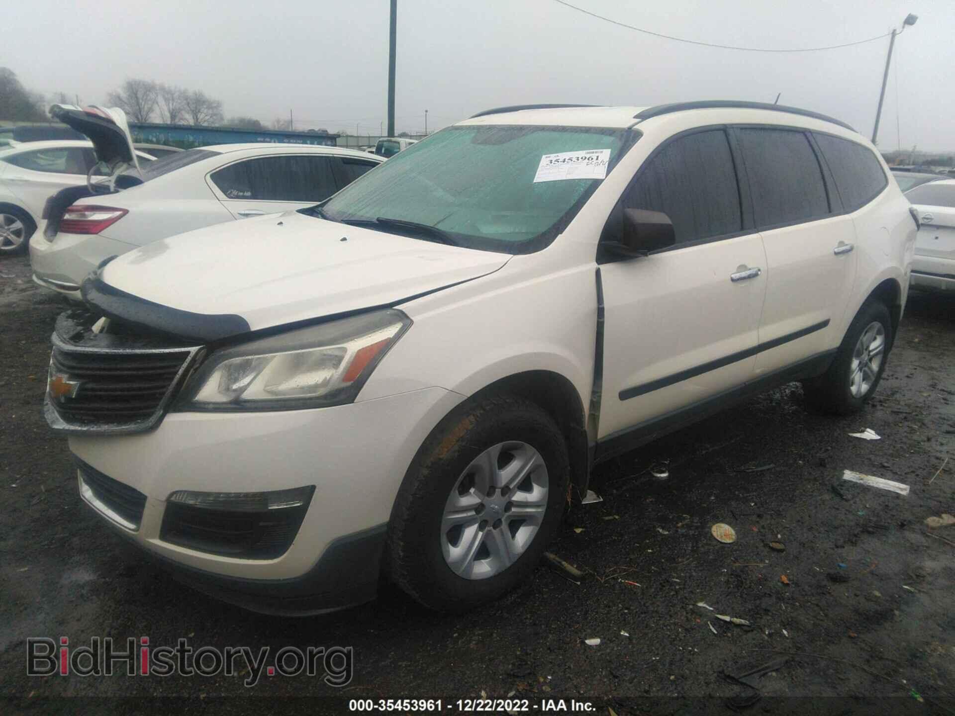 2014 CHEVROLET TRAVERSE - VIN: 1GNKRFED3EJ237684 - Фото 2