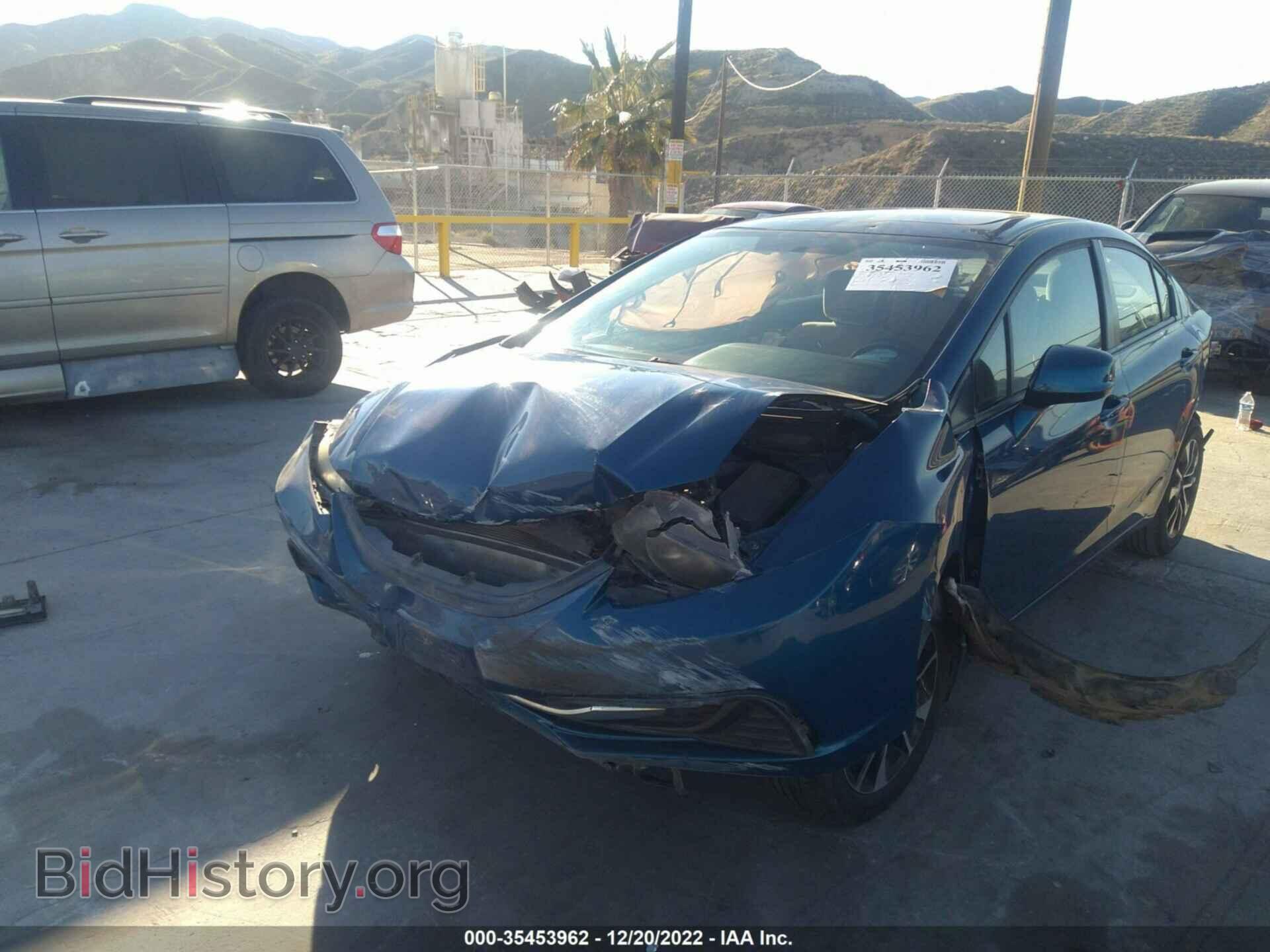 2013 HONDA CIVIC SDN - VIN: 19XFB2F87DE210721 - Фото 2