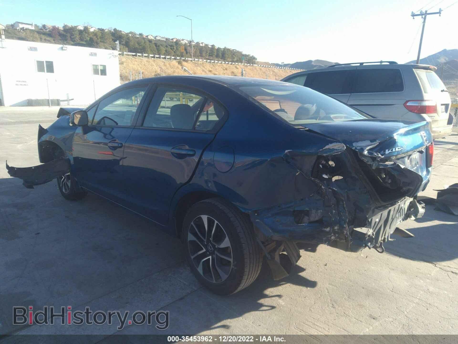2013 HONDA CIVIC SDN - VIN: 19XFB2F87DE210721 - Фото 3