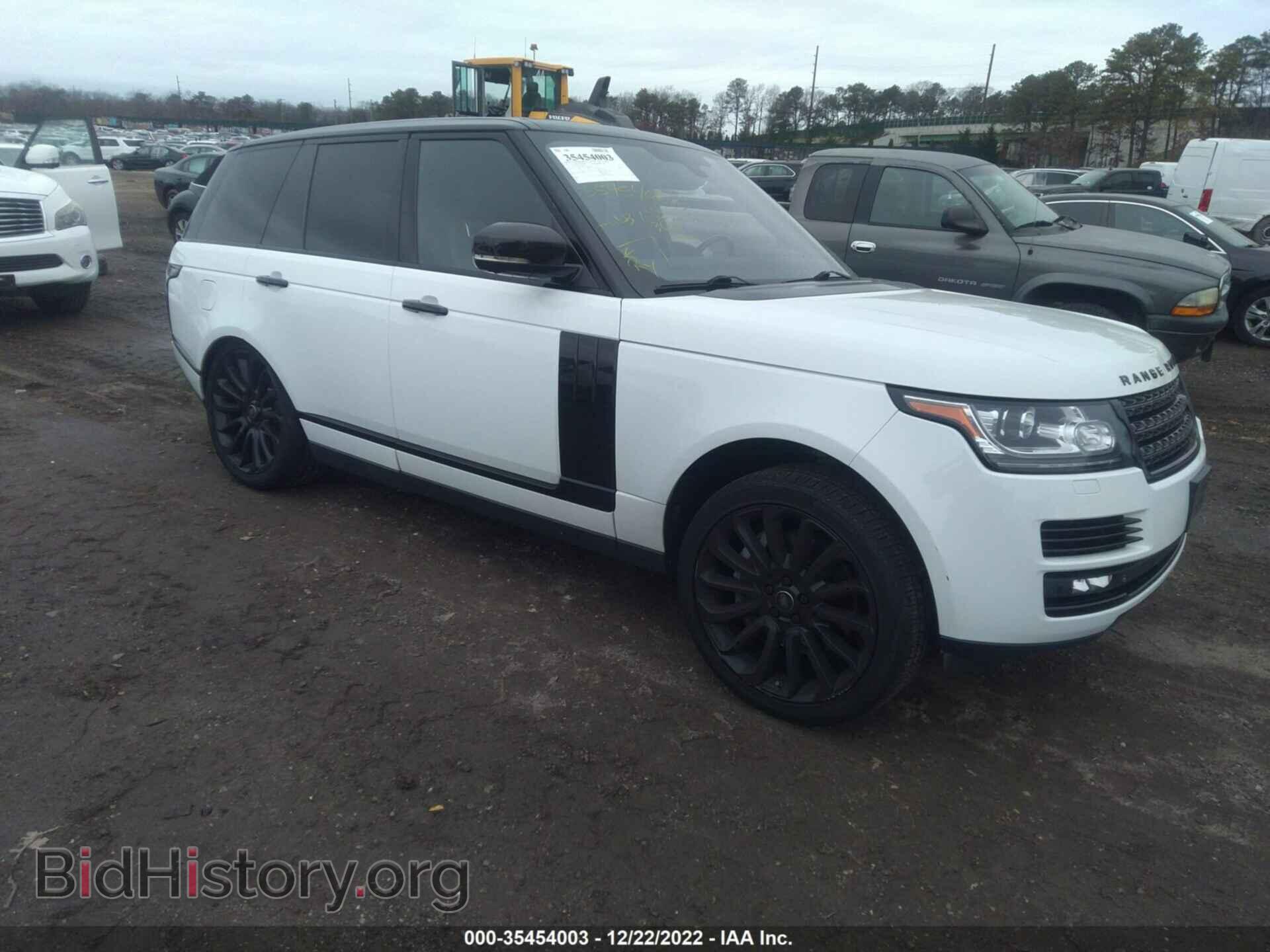 Photo SALGS2TF2FA220482 - LAND ROVER RANGE ROVER 2015