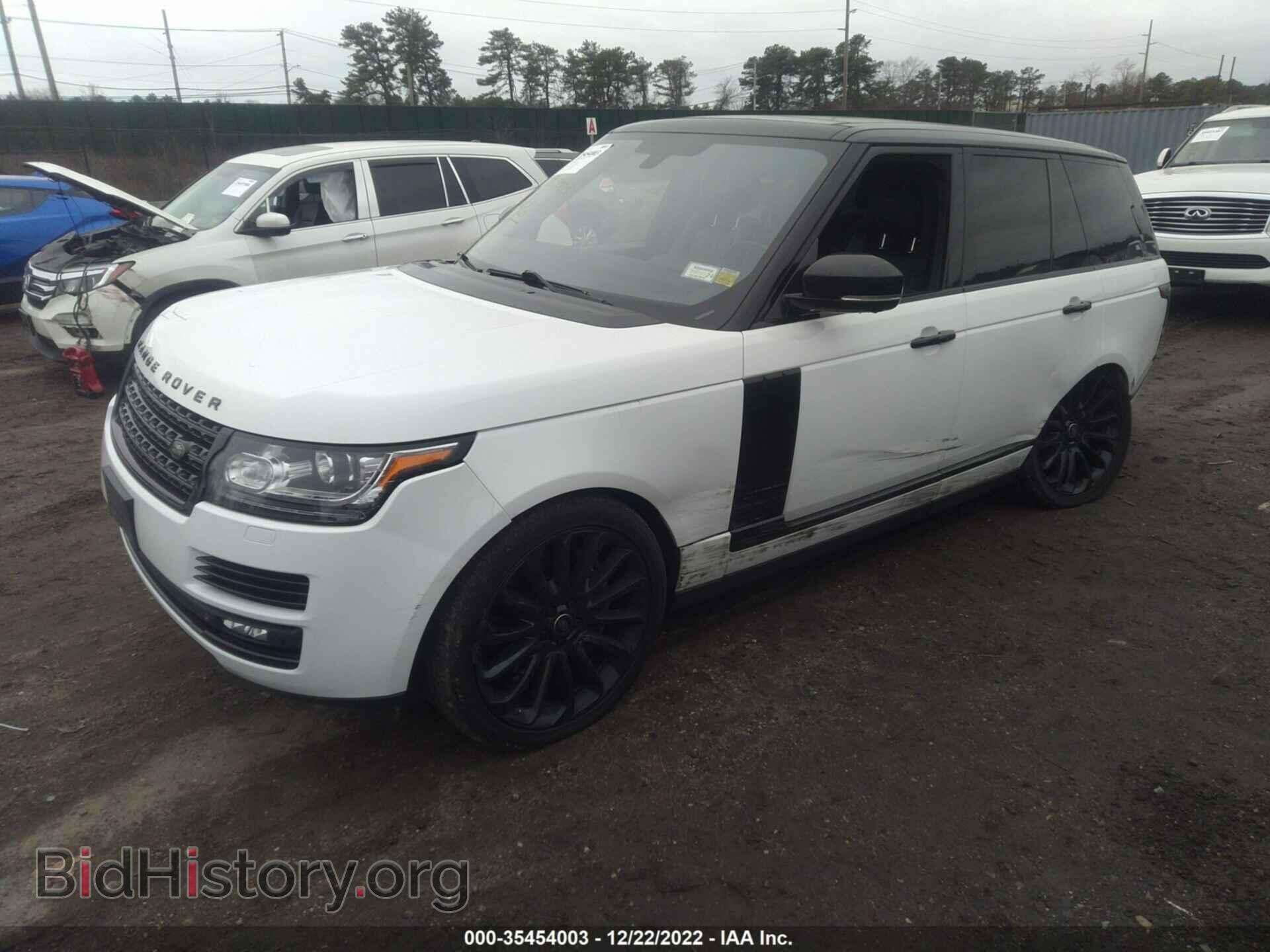 2015 LAND ROVER RANGE ROVER - VIN: SALGS2TF2FA220482 - Photo 2