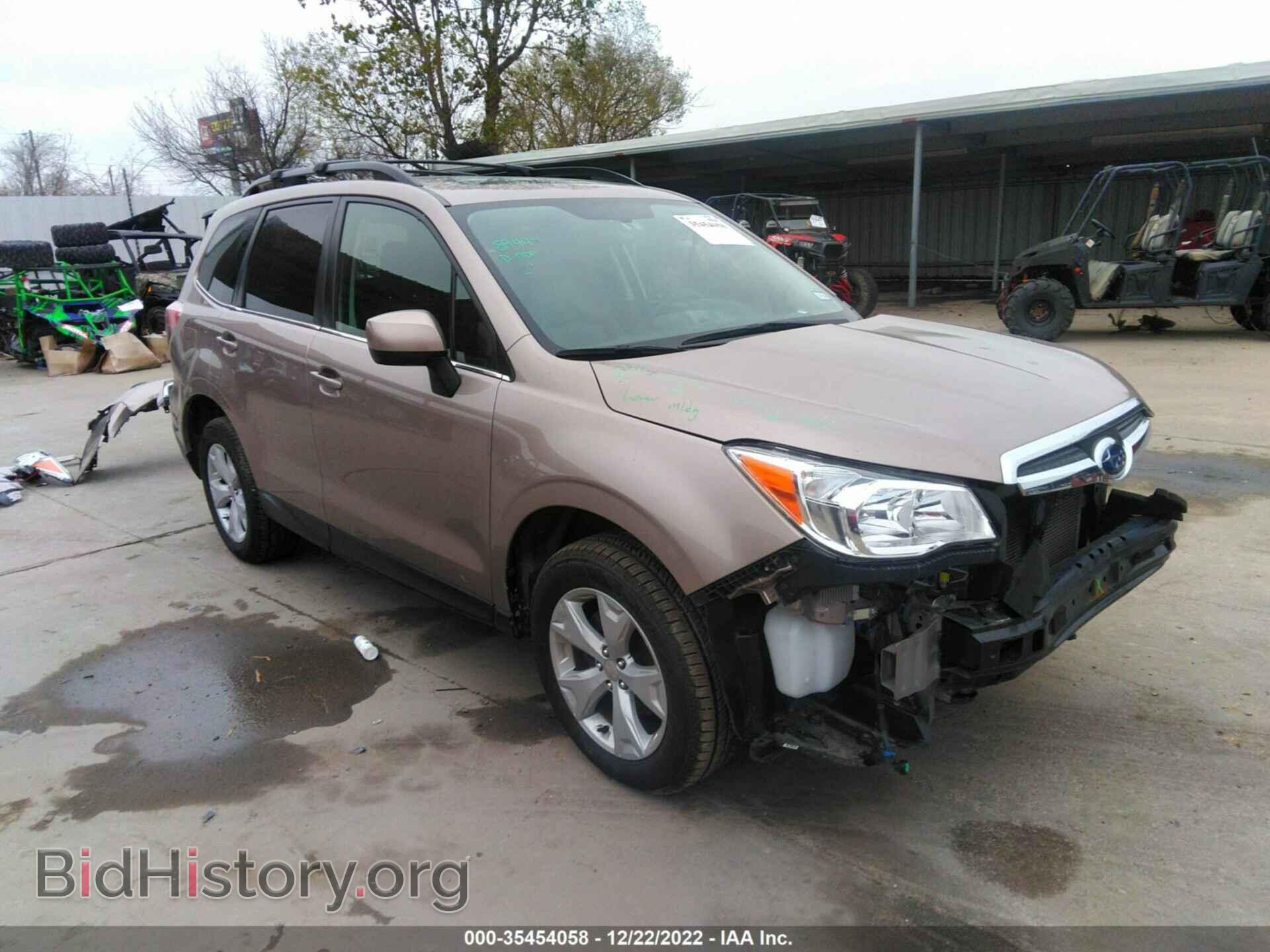 Photo JF2SJAHC8FH835902 - SUBARU FORESTER 2015