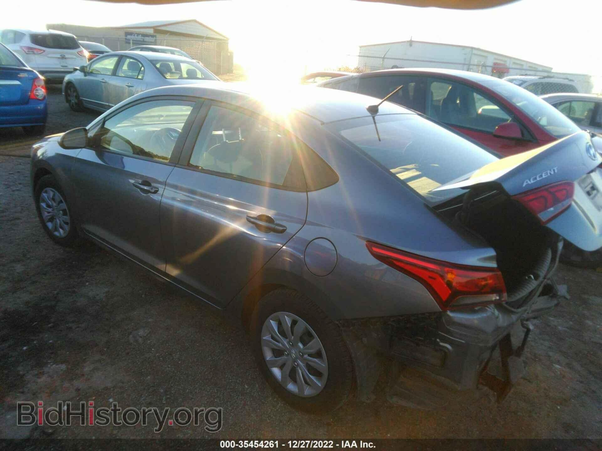 2020 HYUNDAI ACCENT - VIN: 3KPC24A6XLE113628 - Фото 3