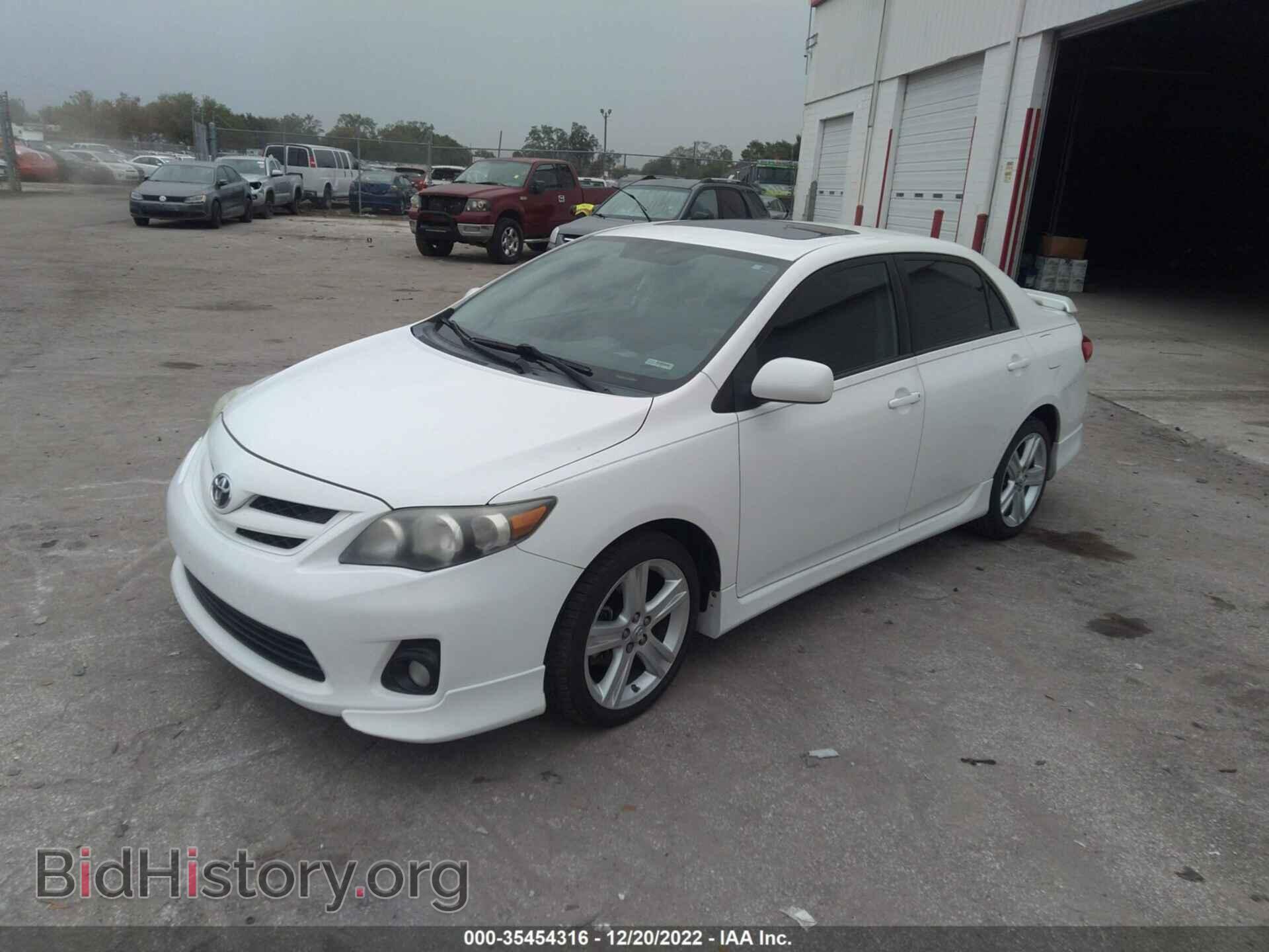 2013 TOYOTA COROLLA - VIN: 2T1BU4EE9DC975830 - Фото 2