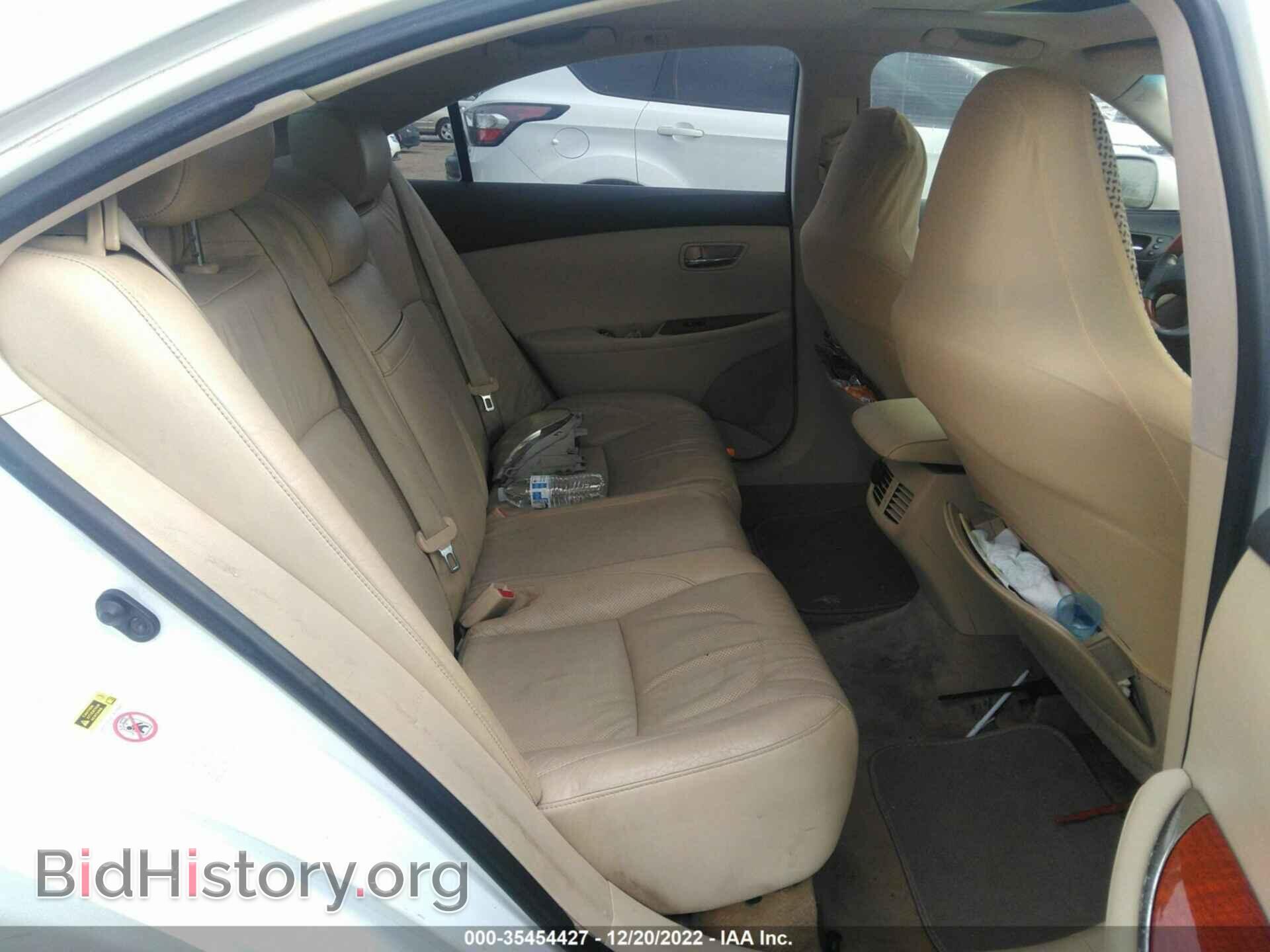 2010 LEXUS ES 350 - VIN: JTHBK1EG3A2361032 - Фото 8