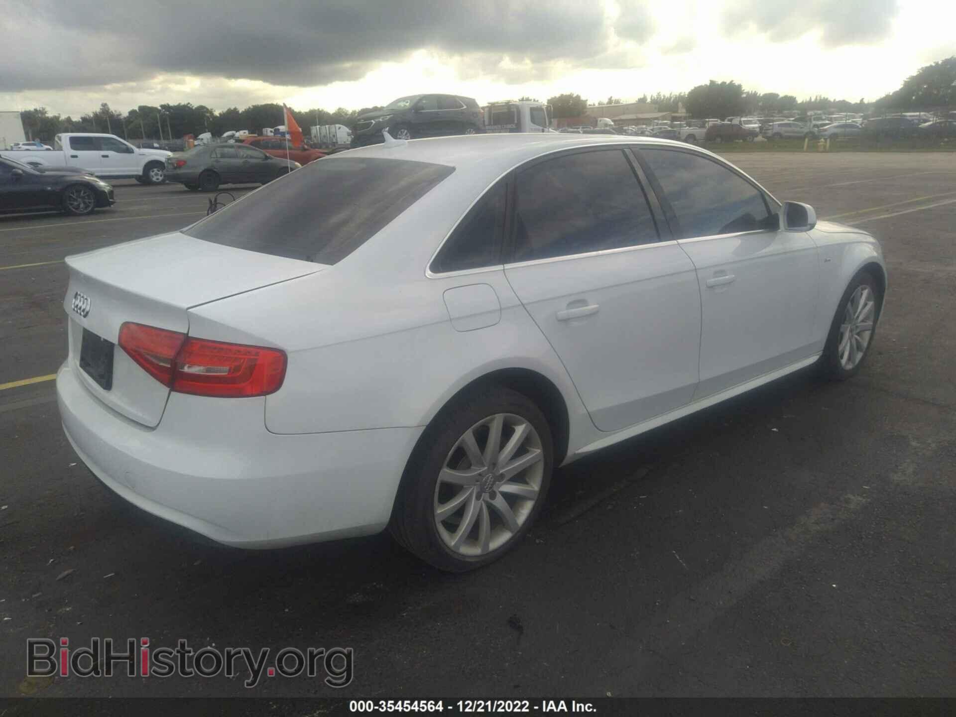 2014 AUDI A4 - VIN: WAUAFAFL8EA079667 - Фото 4