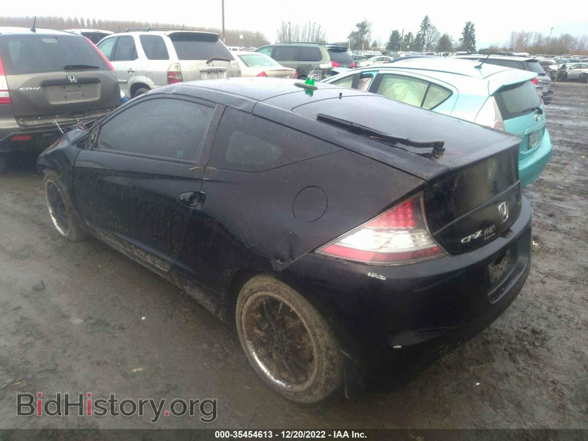 2011 HONDA CR-Z - VIN: JHMZF1D64BS014256 - Фото 3