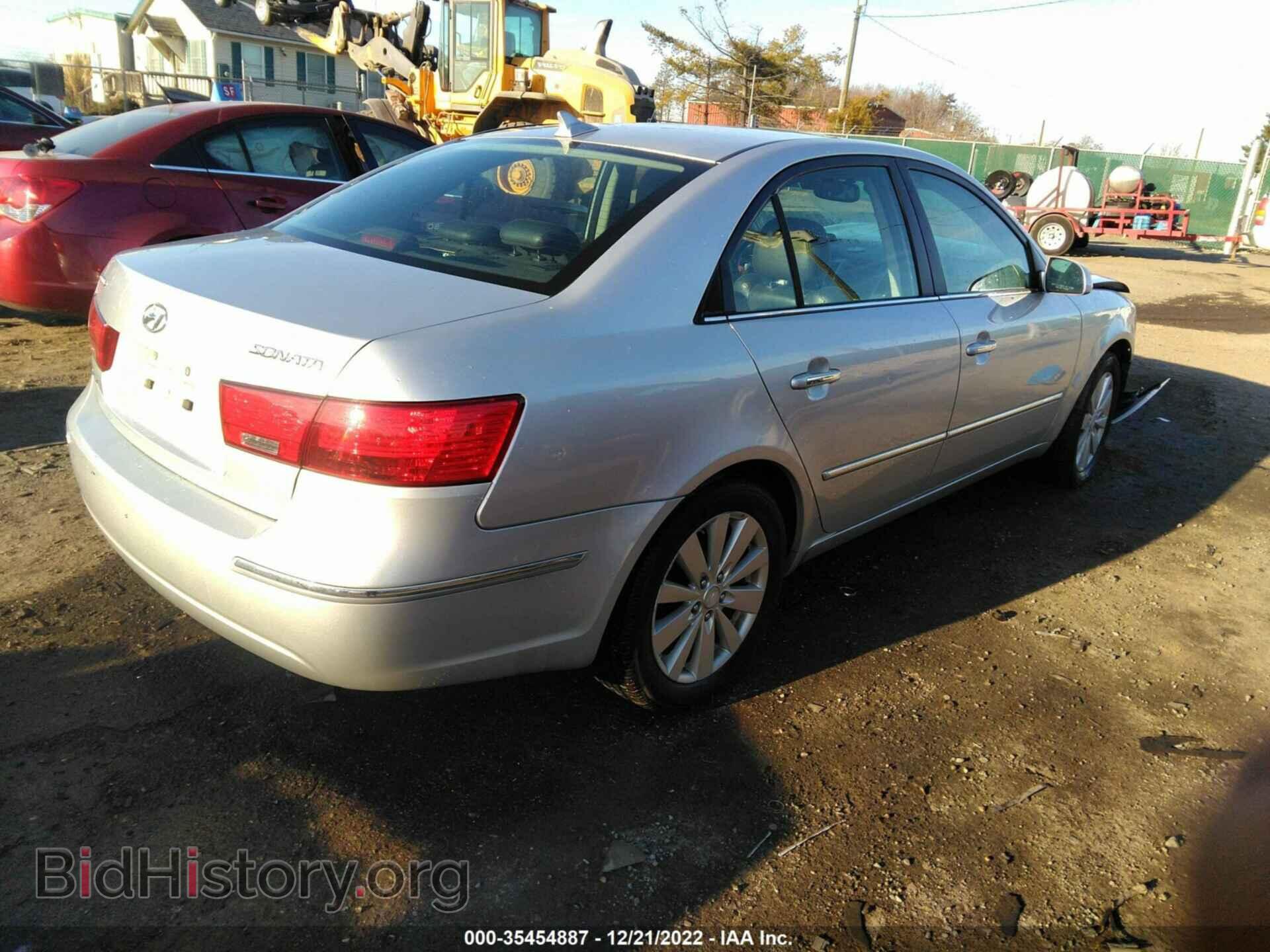 2009 HYUNDAI SONATA - VIN: 5NPEU46C59H485027 - Фото 4