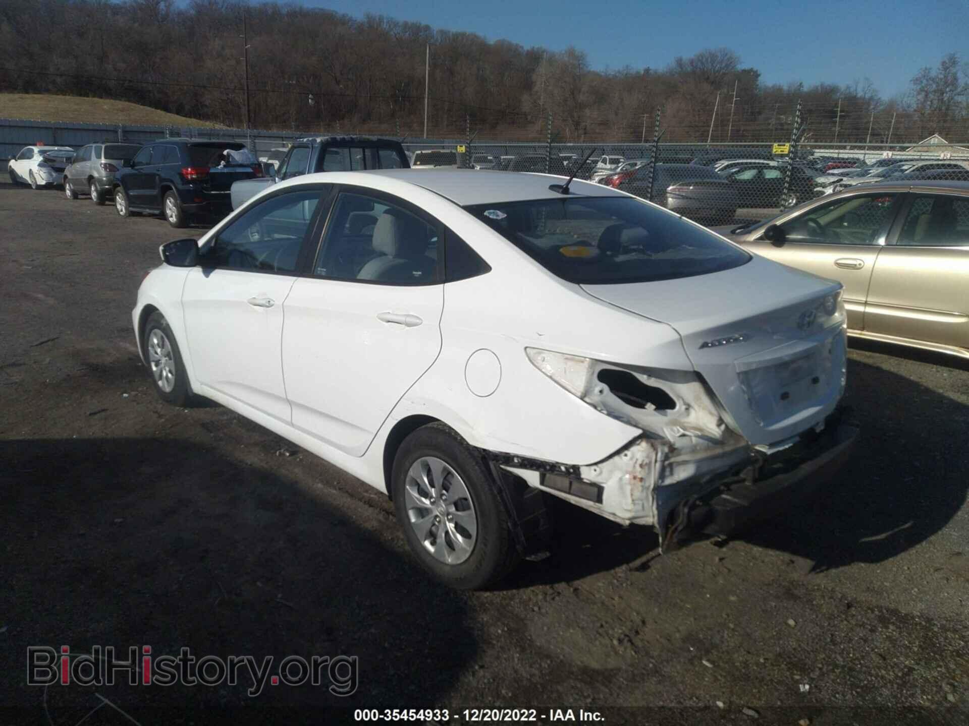 2016 HYUNDAI ACCENT - VIN: KMHCT4AE0GU974226 - Фото 3