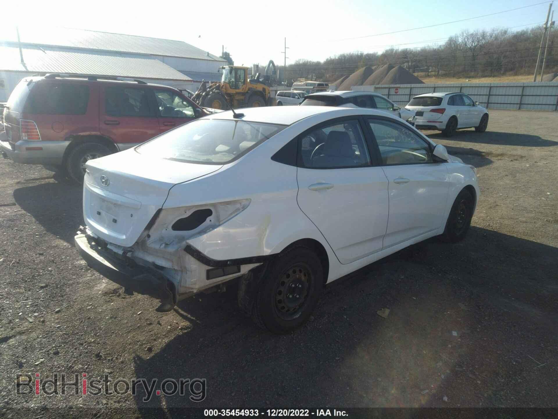 2016 HYUNDAI ACCENT - VIN: KMHCT4AE0GU974226 - Фото 4
