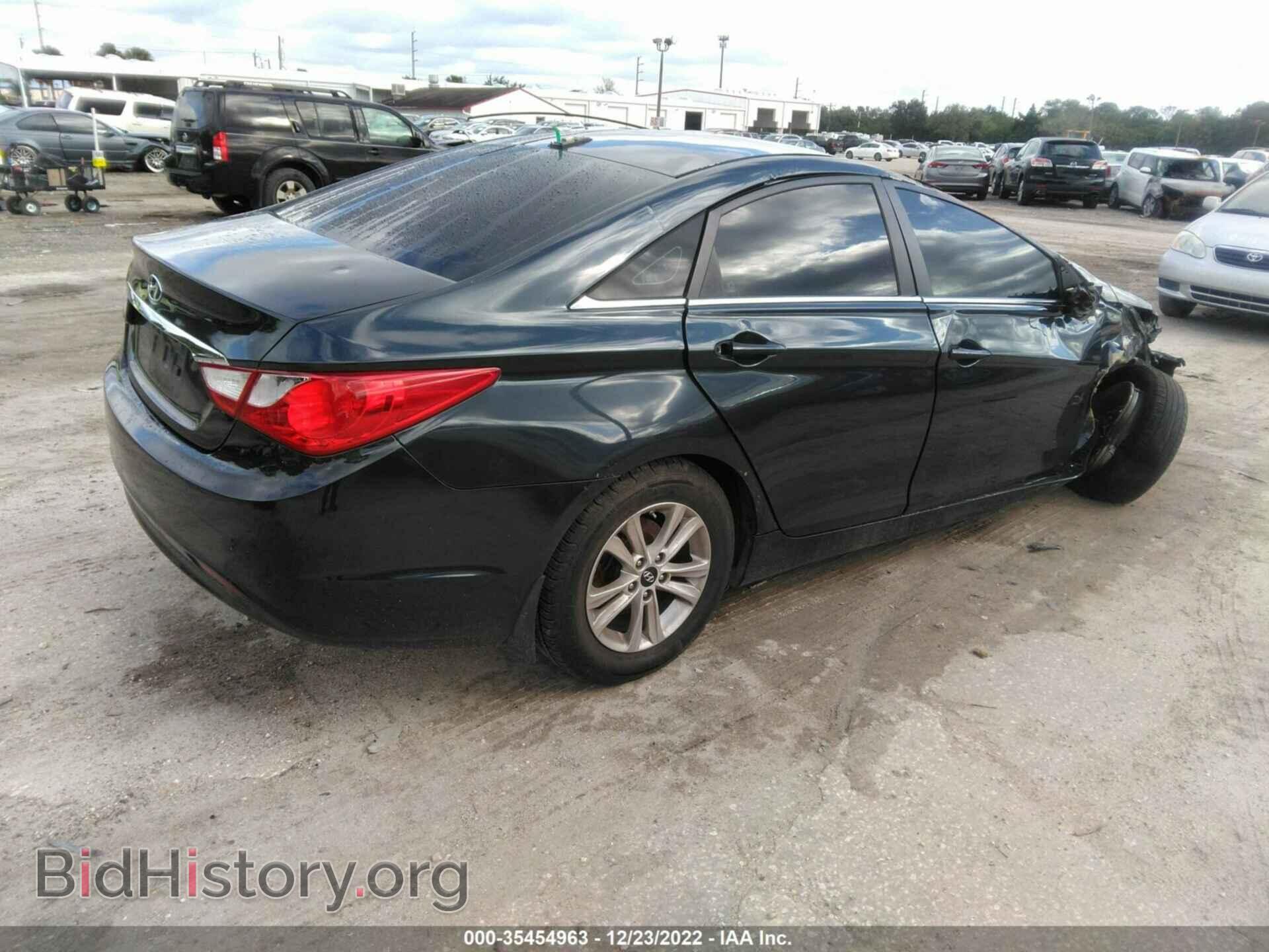 2013 HYUNDAI SONATA - VIN: 5NPEB4AC2DH747608 - Фото 4