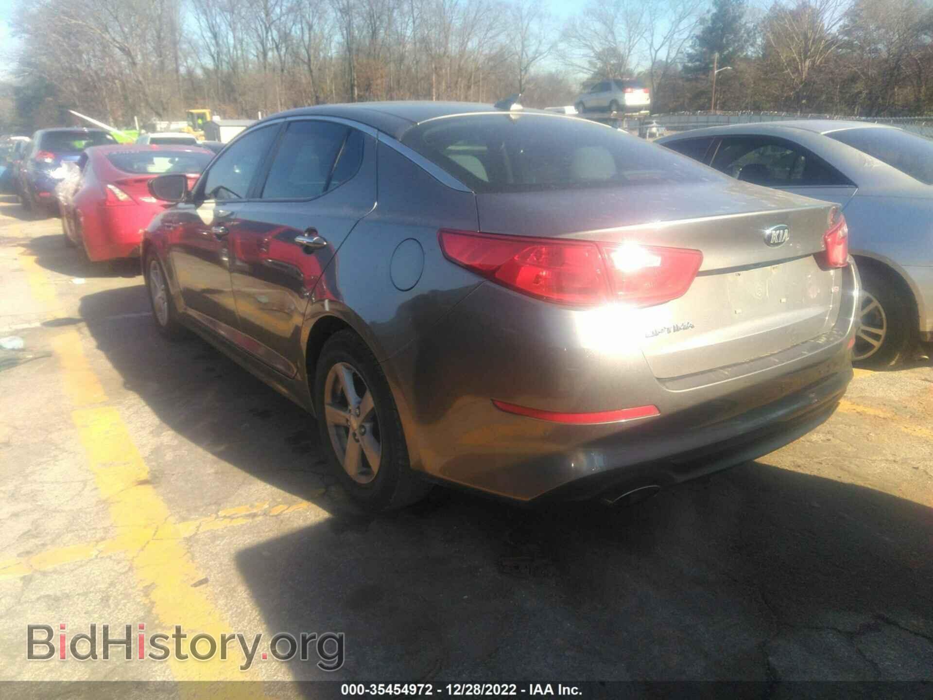 2014 KIA OPTIMA - VIN: 5XXGM4A74EG267315 - Фото 3