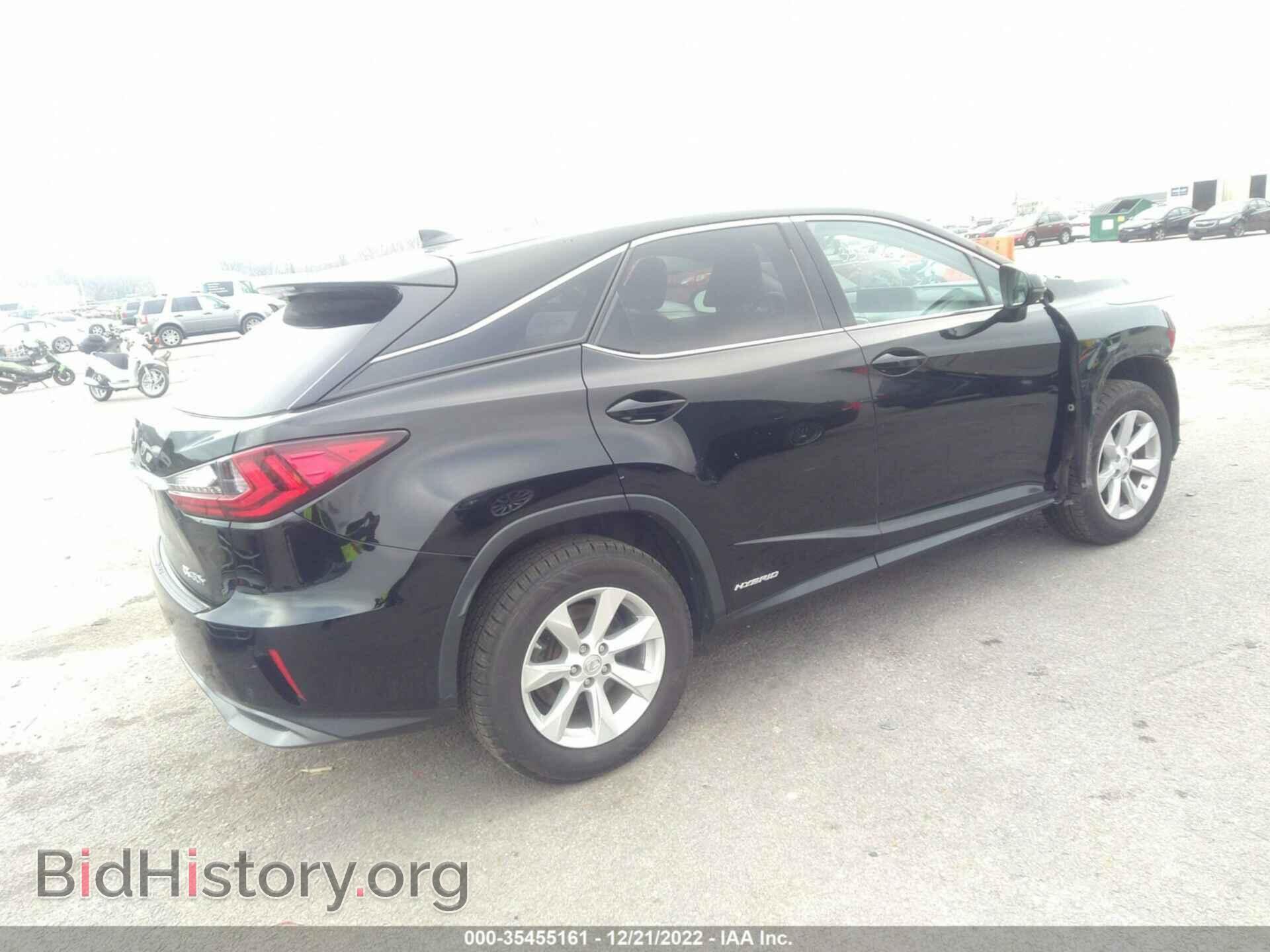 2016 LEXUS RX 450H - VIN: 2T2BGMCA0GC006456 - Фото 4