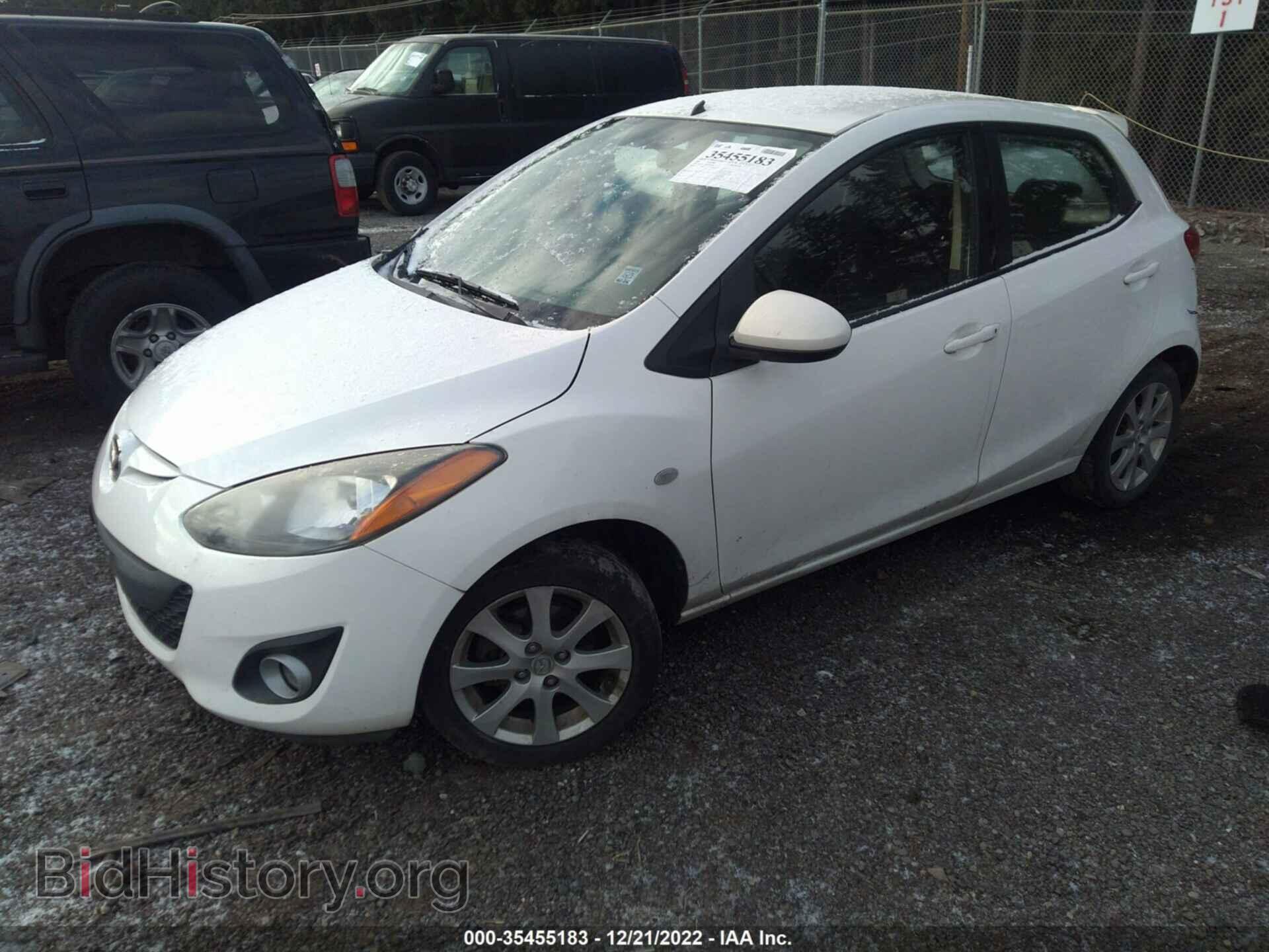 2012 MAZDA MAZDA2 - VIN: JM1DE1LY0C0140600 - Фото 2