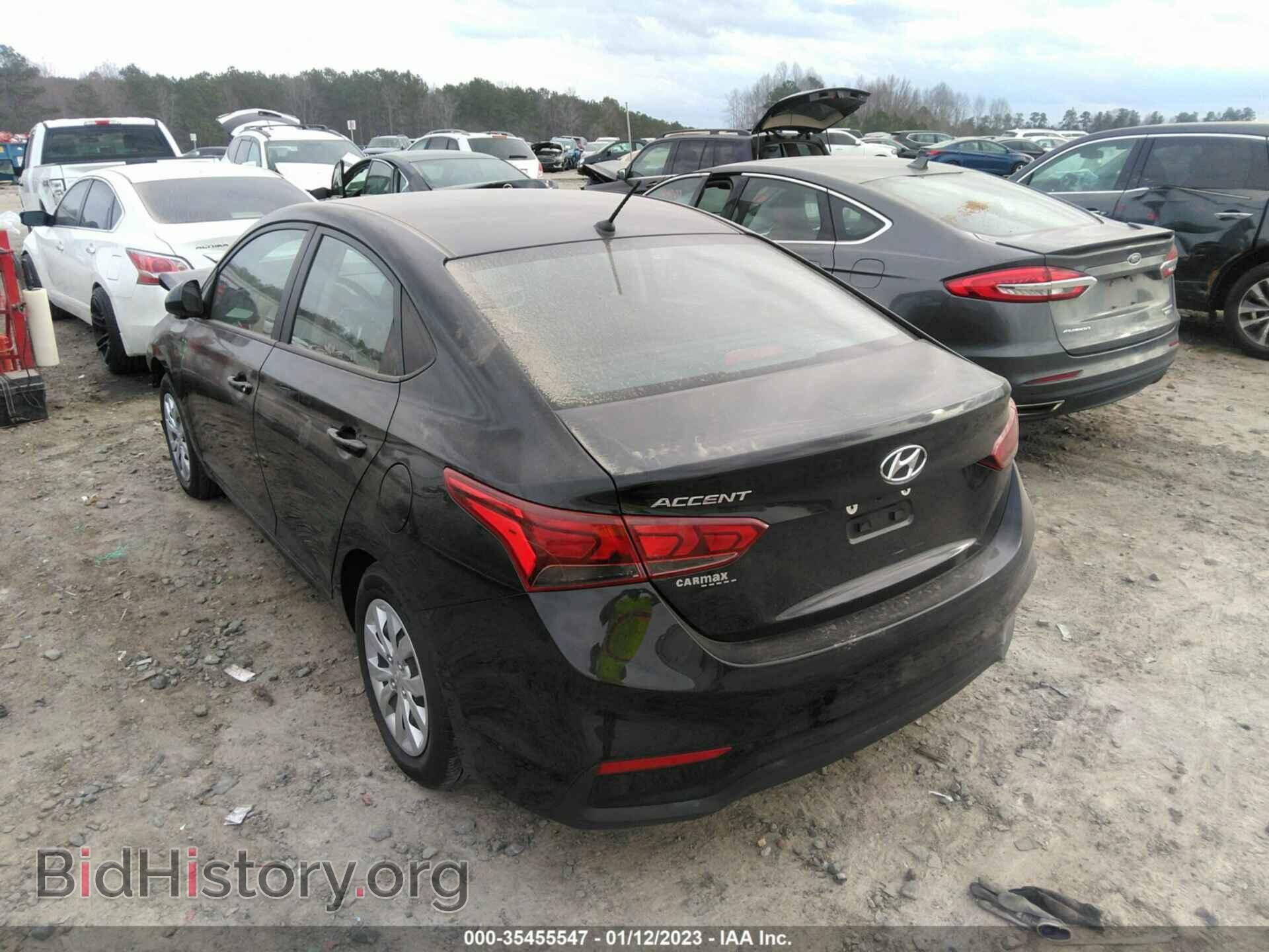 2020 HYUNDAI ACCENT - VIN: 3KPC24A67LE113134 - Фото 3
