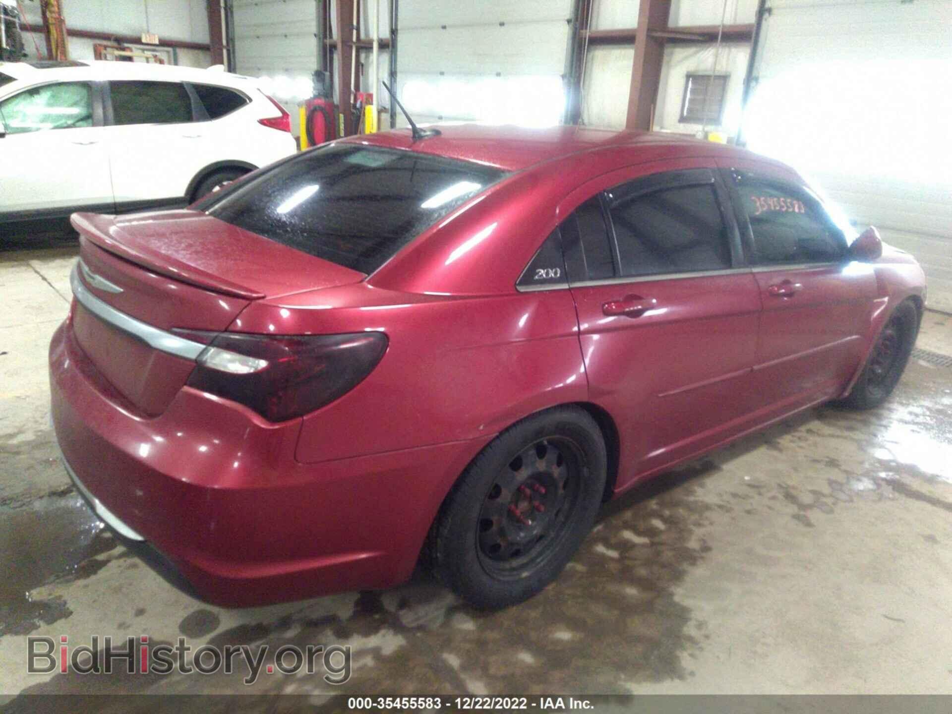 2012 CHRYSLER 200 - VIN: 1C3CCBAG2CN234650 - Фото 4