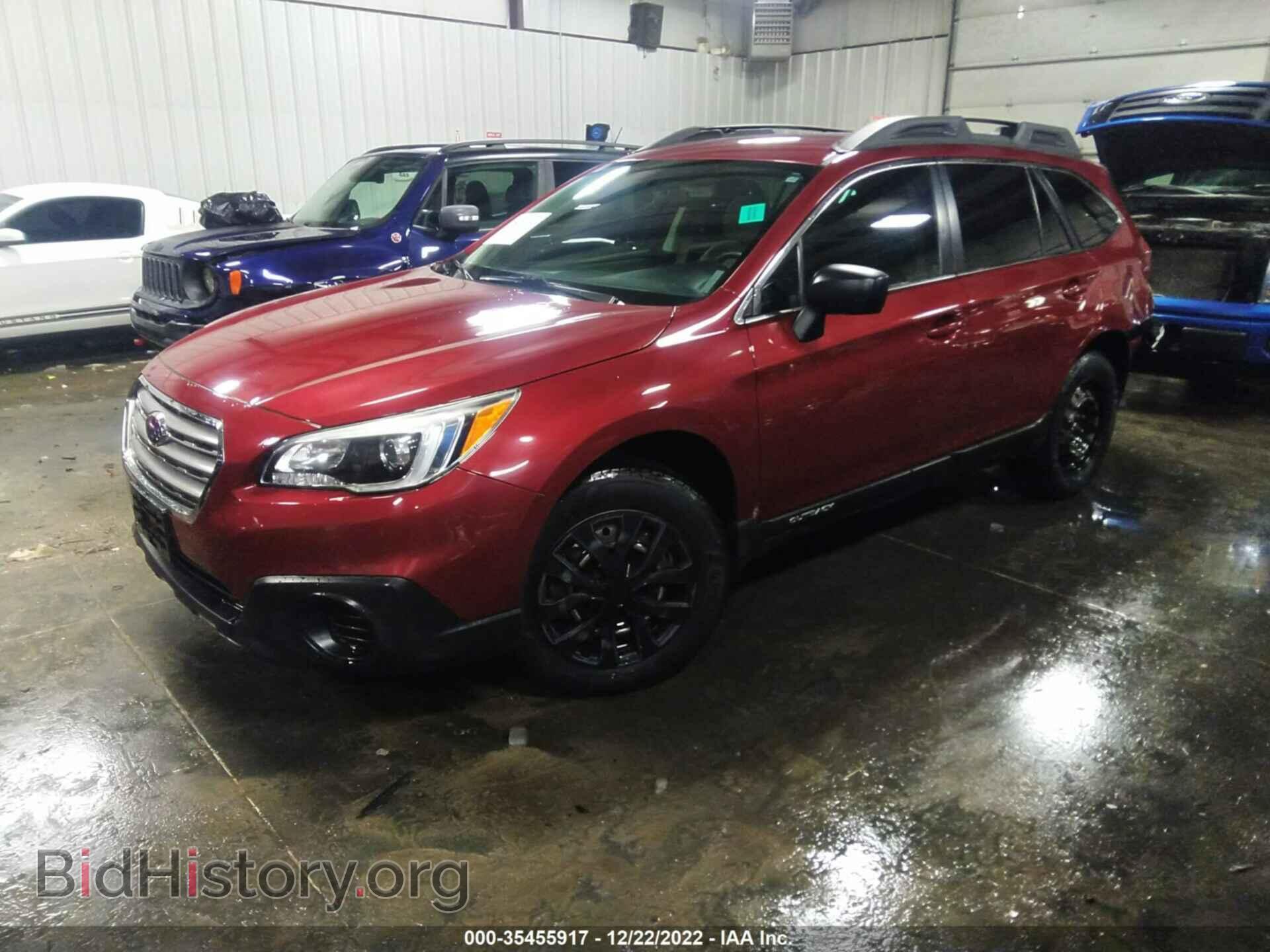2015 SUBARU OUTBACK - VIN: 4S4BSBAC2F3248874 - Фото 2