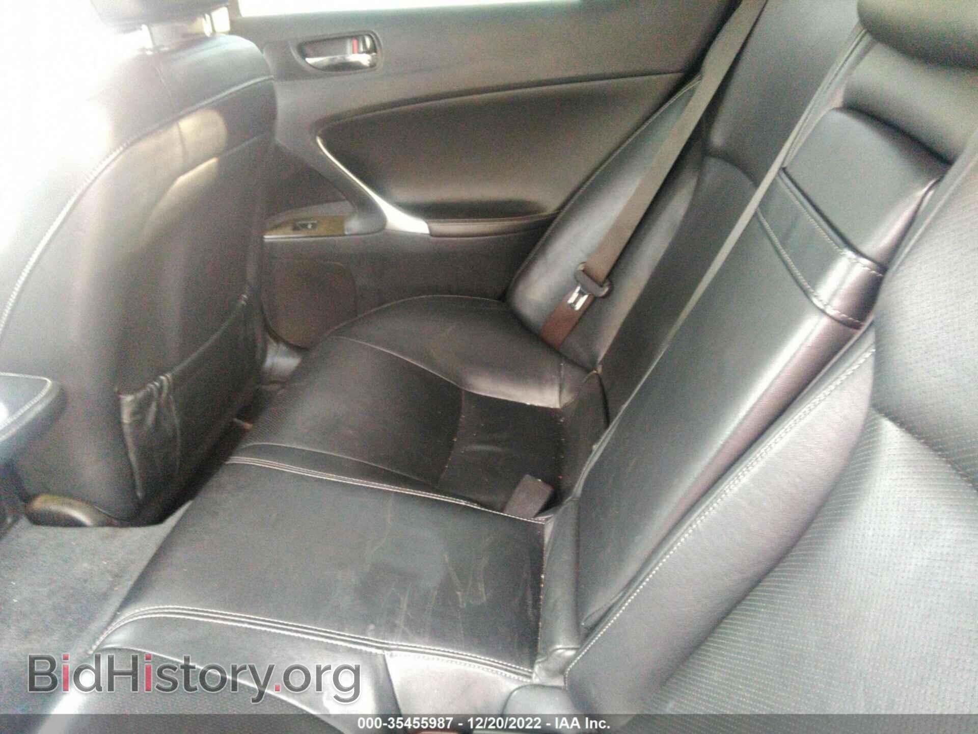 2010 LEXUS IS 250 - VIN: JTHBF5C25A5113110 - Фото 8