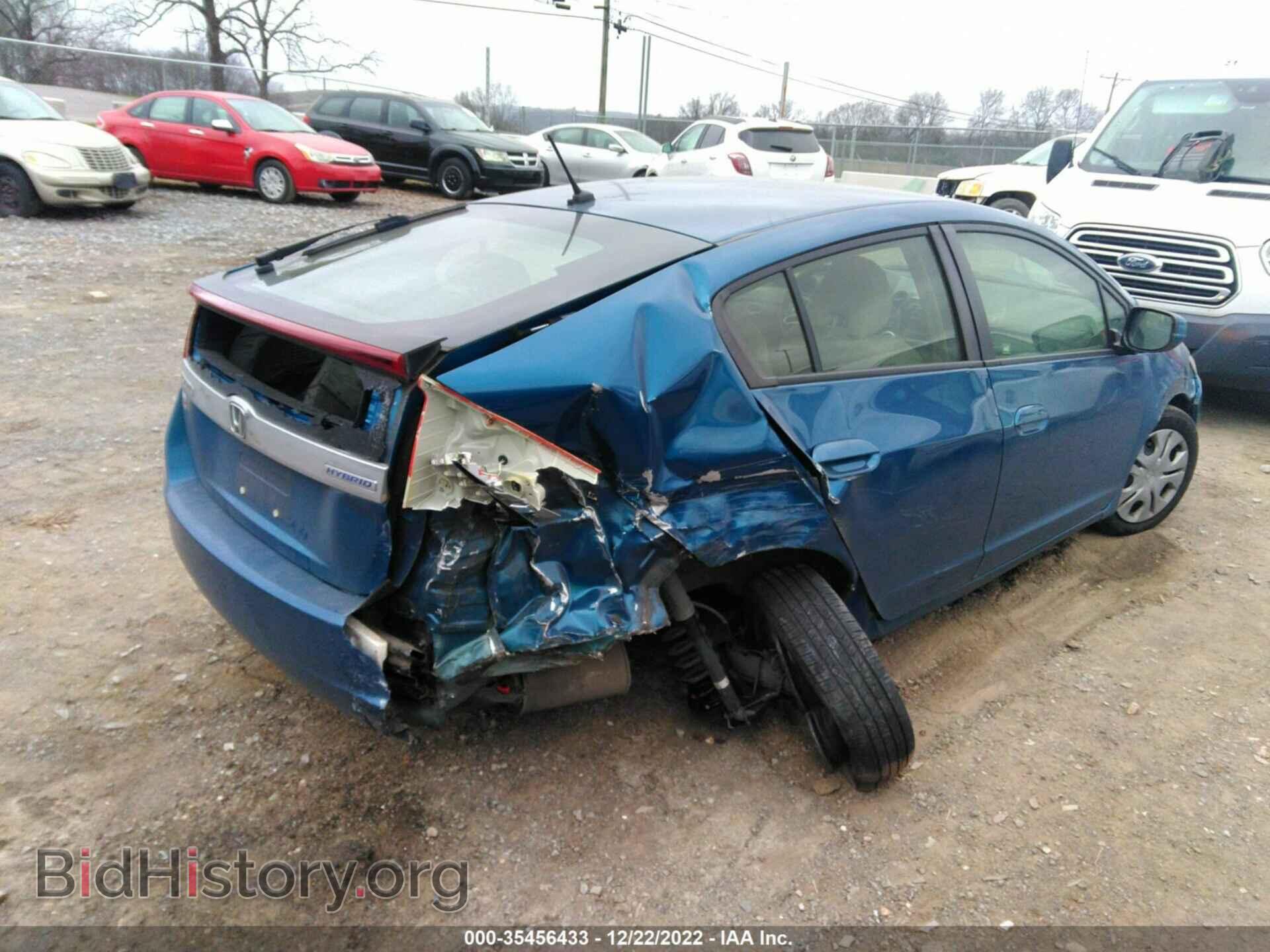 2013 HONDA INSIGHT - VIN: JHMZE2H39DS000185 - Фото 4