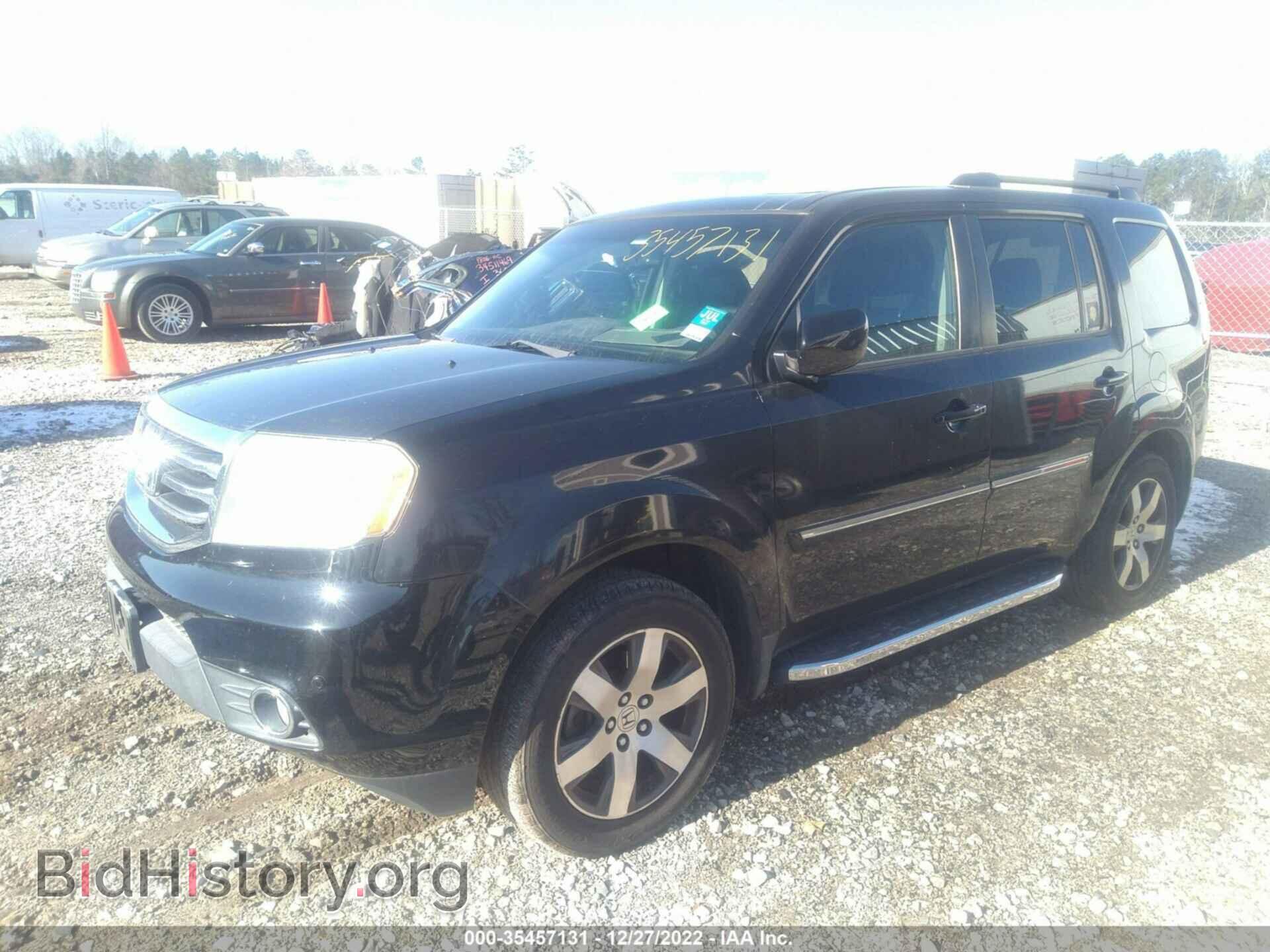 2012 HONDA PILOT - VIN: 5FNYF4H99CB019518 - Фото 2
