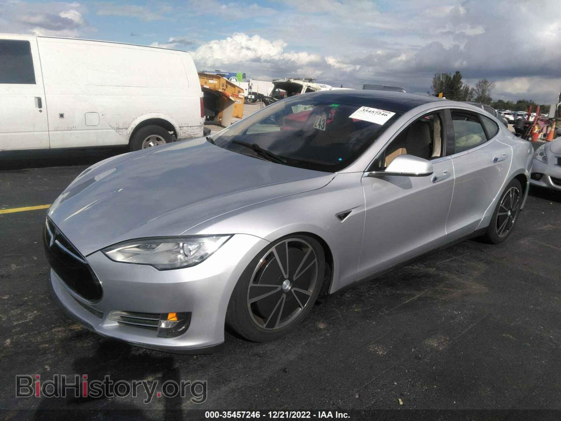 2013 TESLA MODEL S - VIN: 5YJSA1DP5DFP20985 - Photo 2