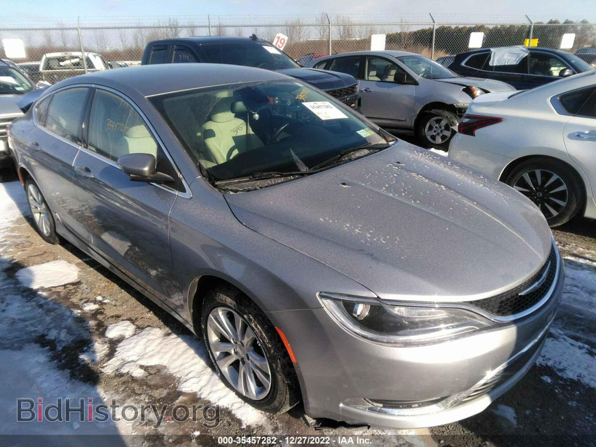 Фотография 1C3CCCAB5FN696845 - CHRYSLER 200 2015