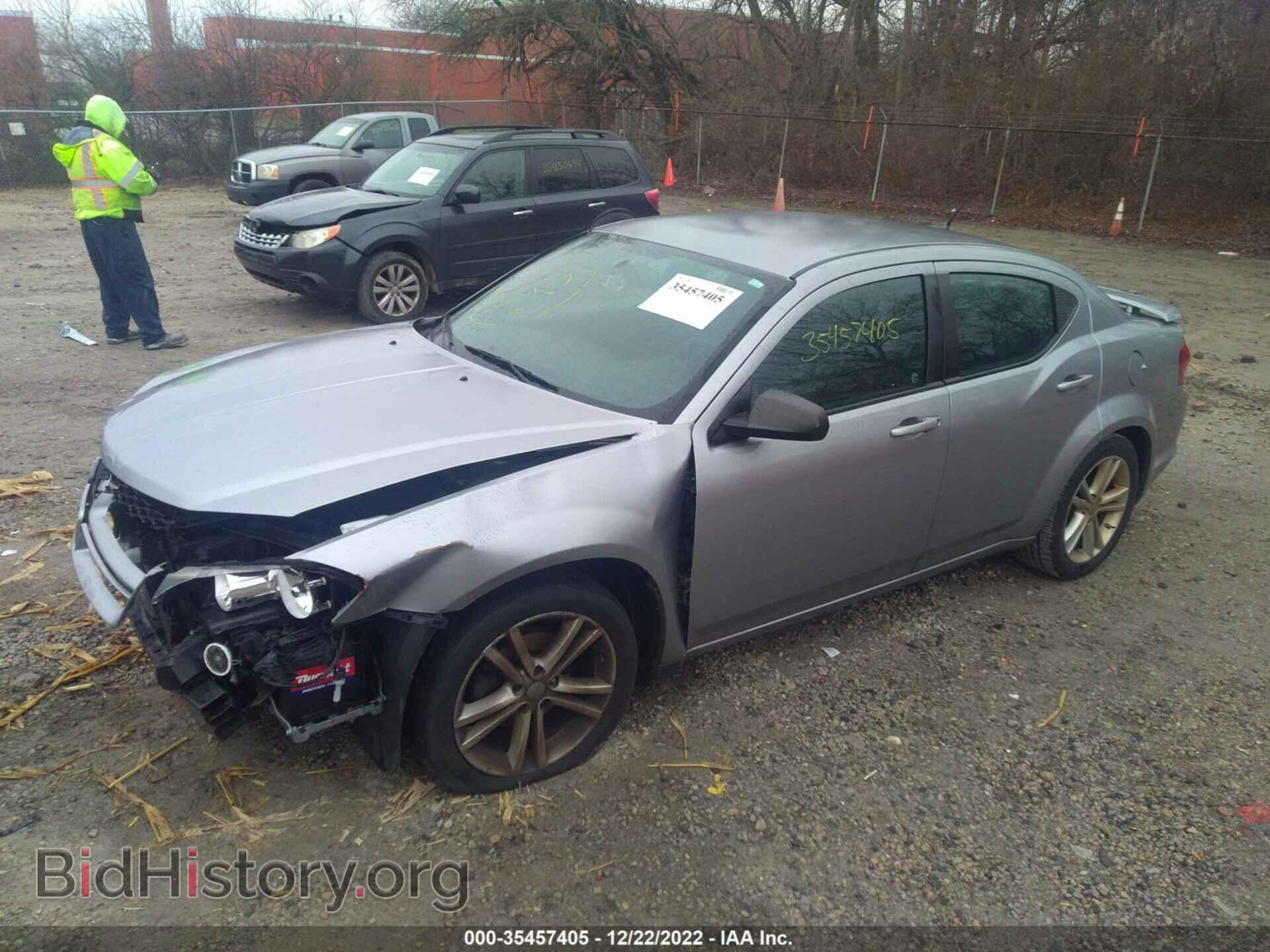 2014 DODGE AVENGER - VIN: 1C3CDZAB0EN234997 - Фото 2