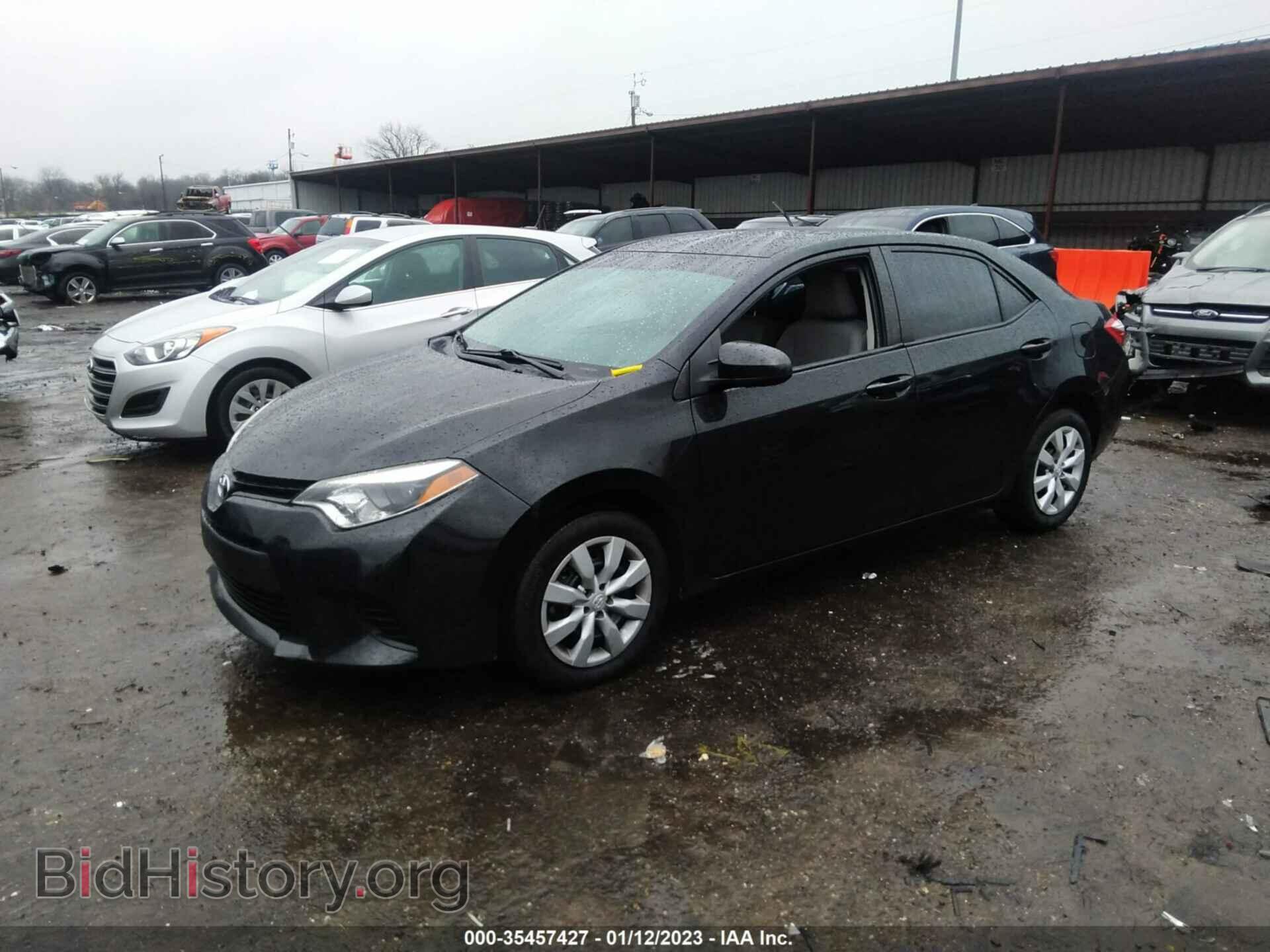 2014 TOYOTA COROLLA - VIN: 2T1BURHEXEC049172 - Фото 2