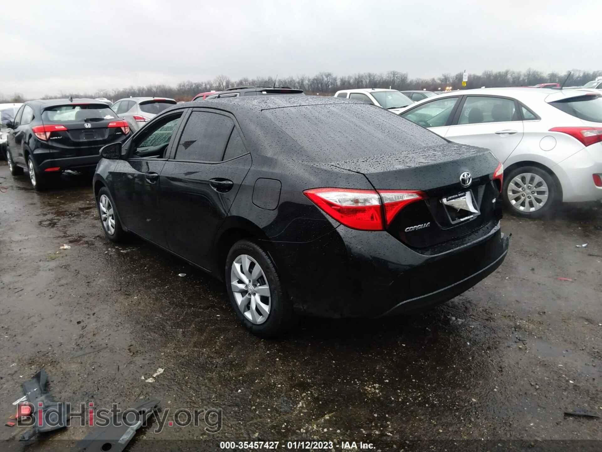2014 TOYOTA COROLLA - VIN: 2T1BURHEXEC049172 - Фото 3