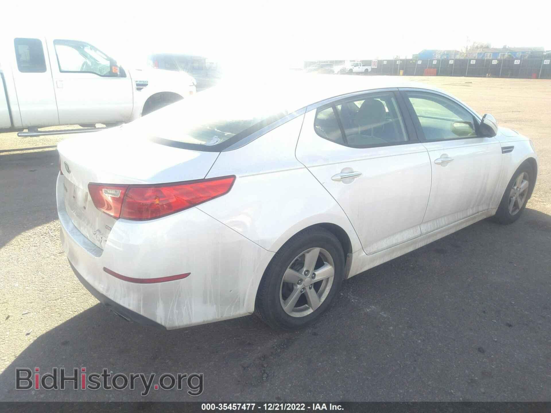 2015 KIA OPTIMA - VIN: KNAGM4A71F5571902 - Photo 4