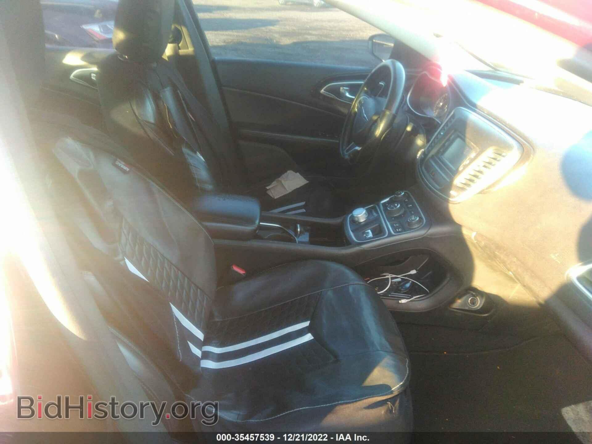 2015 CHRYSLER 200 - VIN: 1C3CCCCB7FN585162 - Фото 5