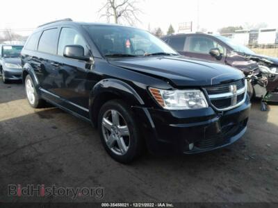 2010 Dodge JOURNEY SXT, черный — VIN 3D4PG5FV8AT237658, IAAI