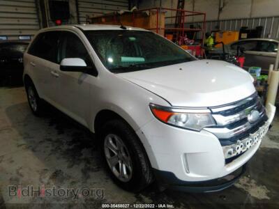 2014 Ford EDGE SEL, white — VIN 2FMDK3JC2EBA15011, IAAI