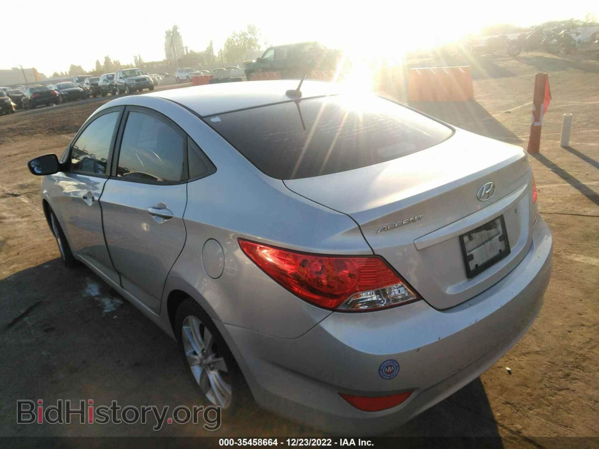 2014 HYUNDAI ACCENT - VIN: KMHCU4AE8EU699151 - Фото 3
