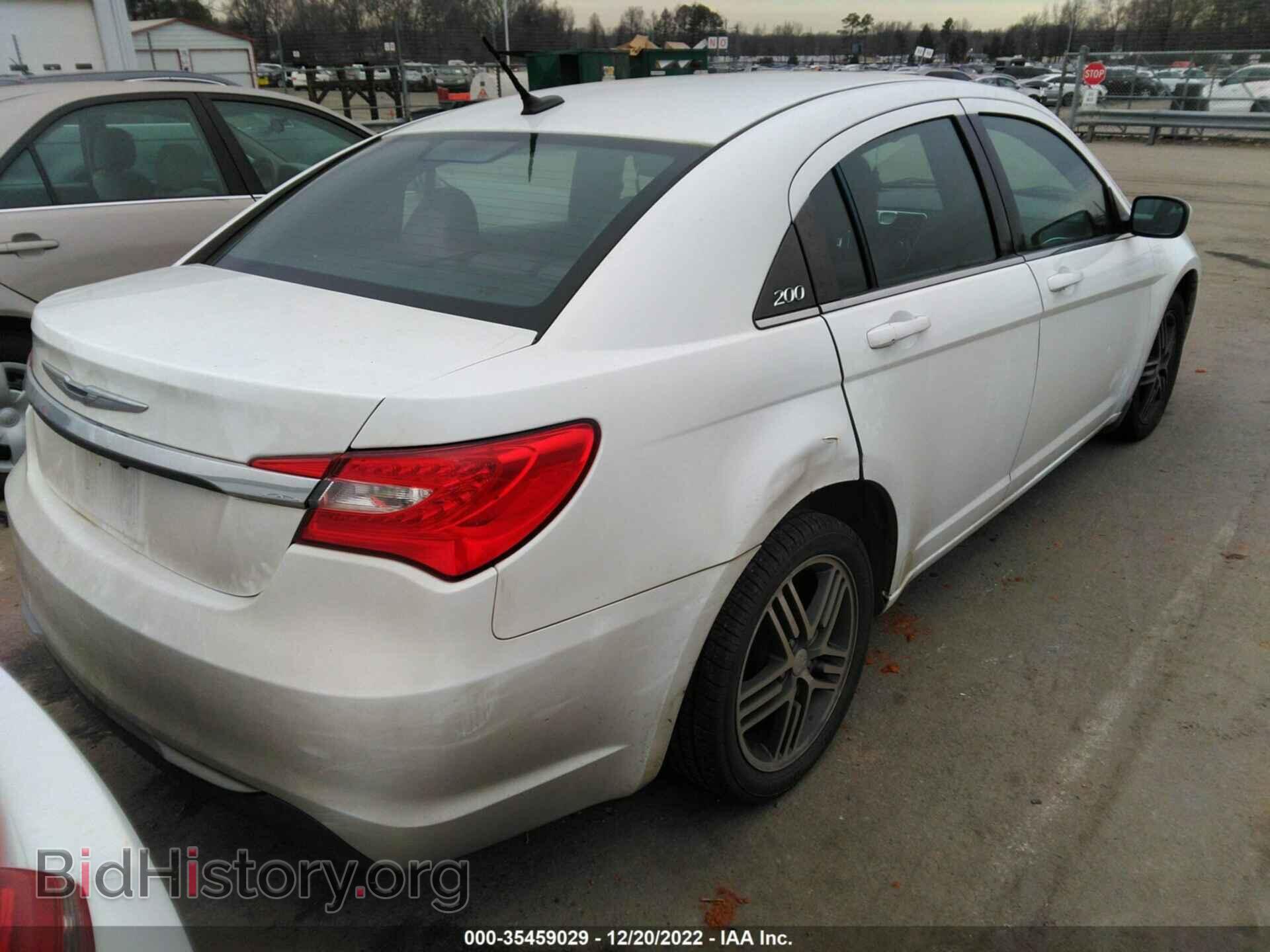 2013 CHRYSLER 200 - VIN: 1C3CCBBB5DN735164 - Фото 4