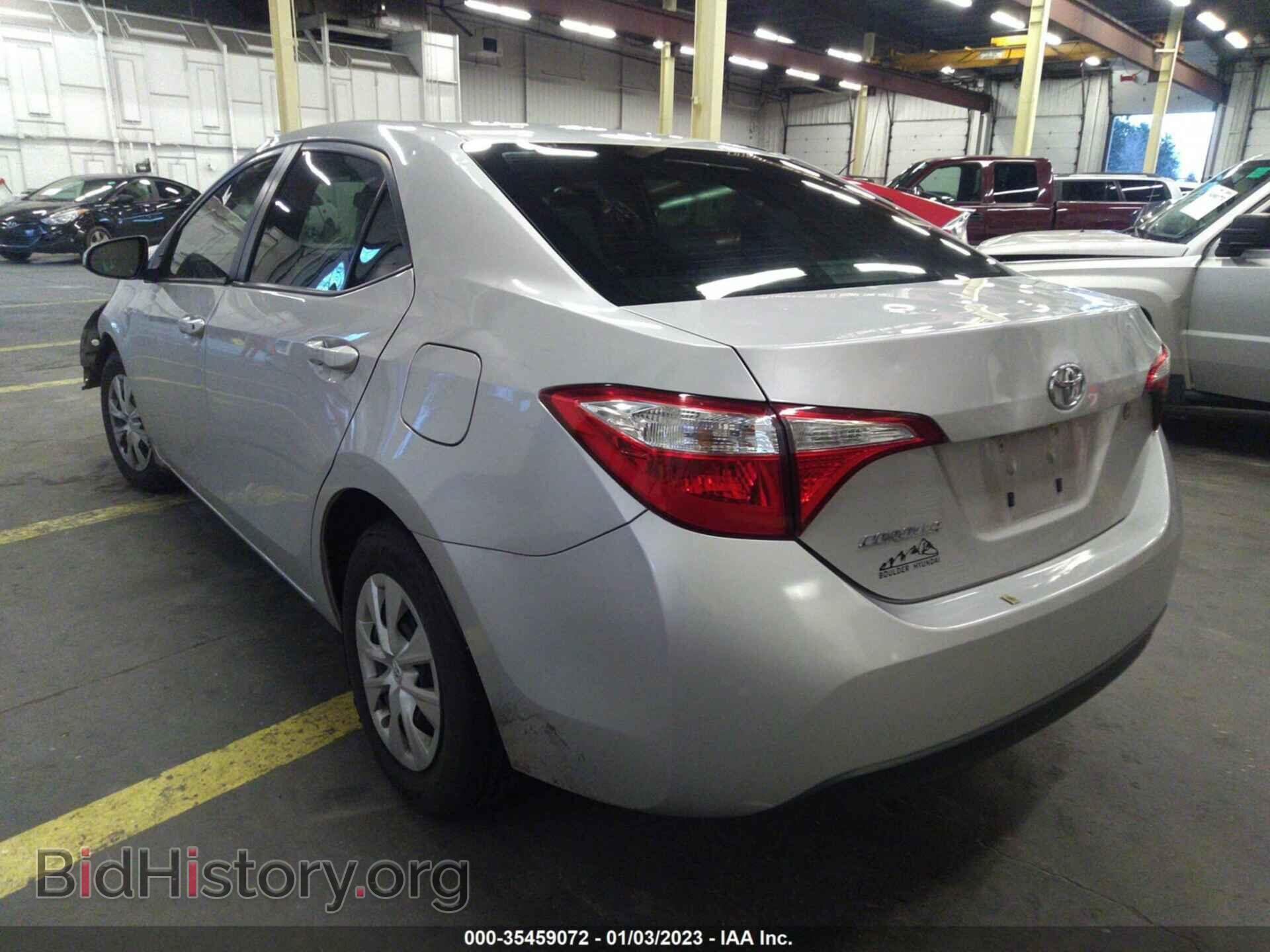 2014 TOYOTA COROLLA - VIN: 2T1BURHE4EC063794 - Photo 3
