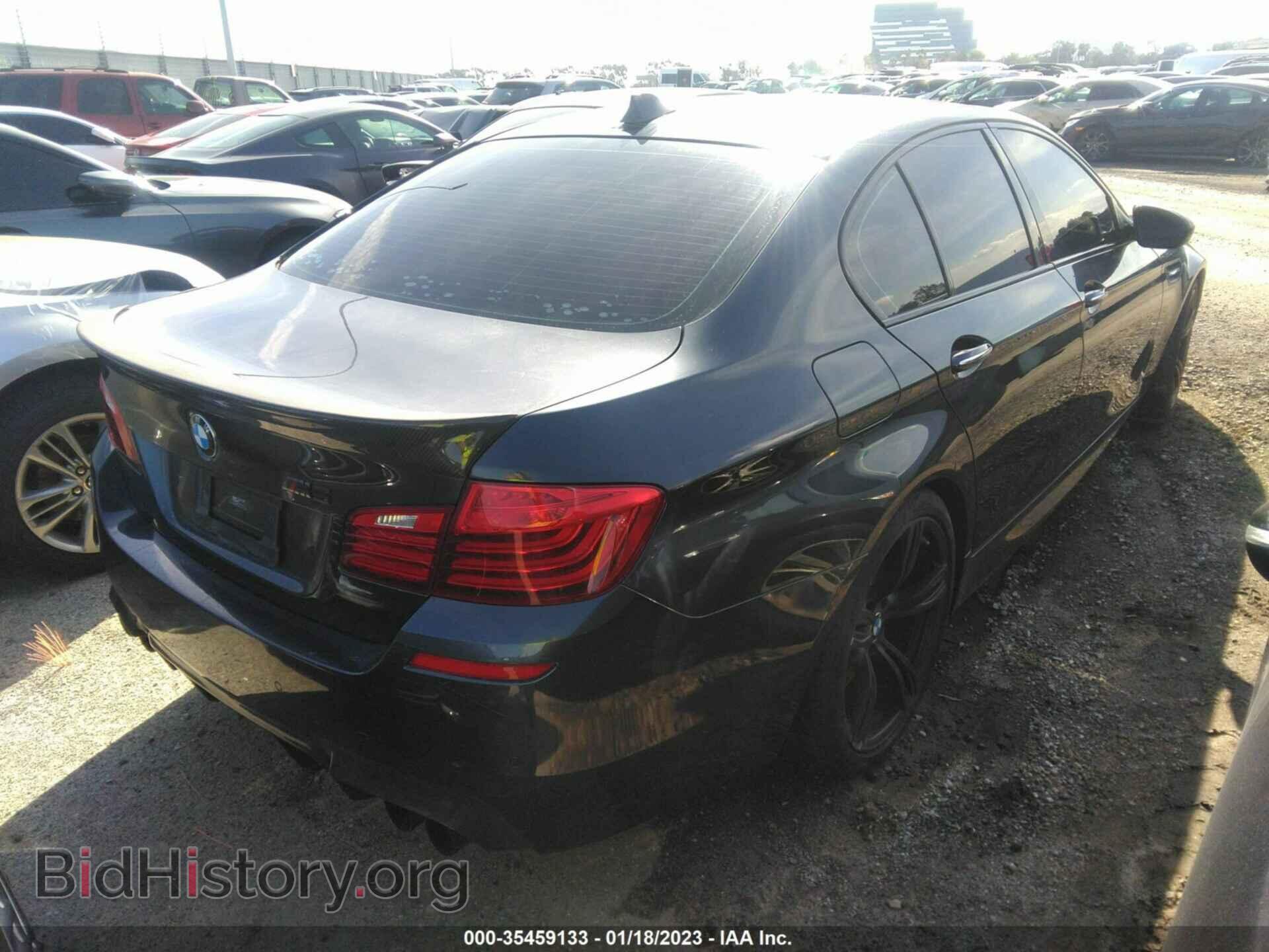 2014 BMW M5 - VIN: WBSFV9C58ED097495 - Photo 4