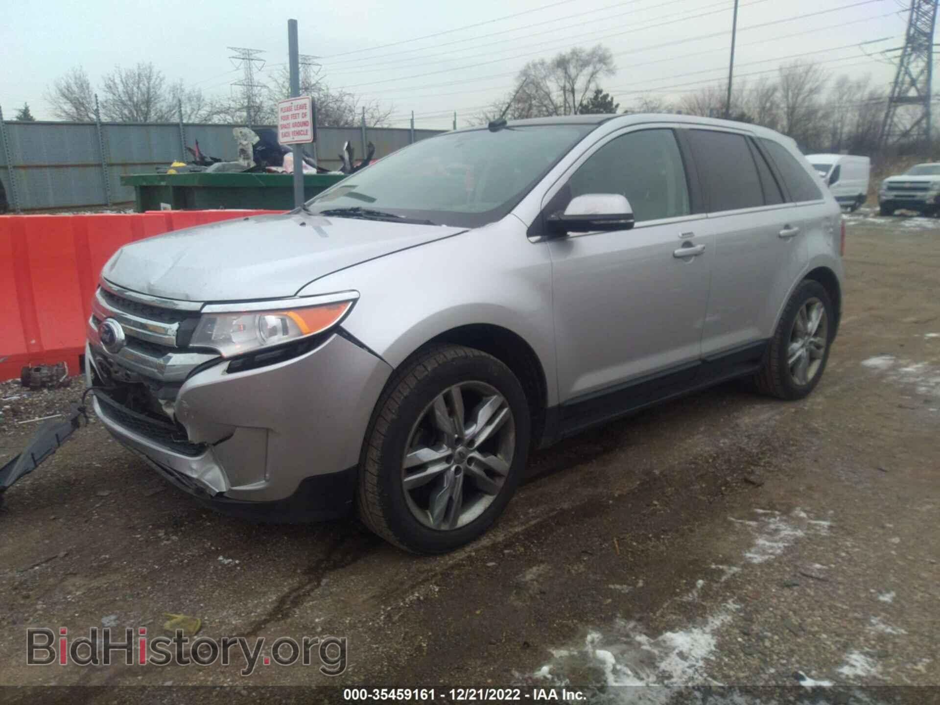 2014 FORD EDGE - VIN: 2FMDK3K90EBB36123 - Фото 2