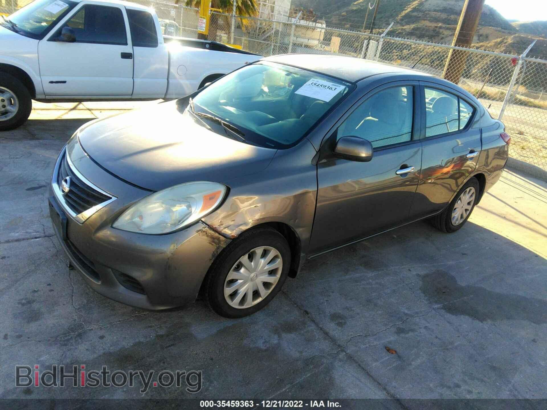 2012 NISSAN VERSA - VIN: 3N1CN7AP1CL939445 - Фото 2