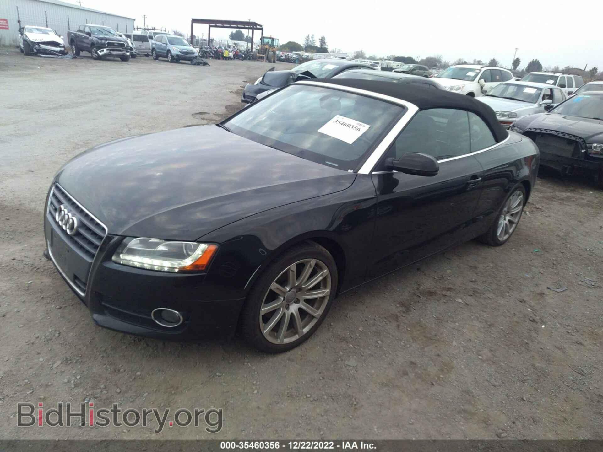 2012 AUDI A5 - VIN: WAULFAFH1CN004867 - Фото 2