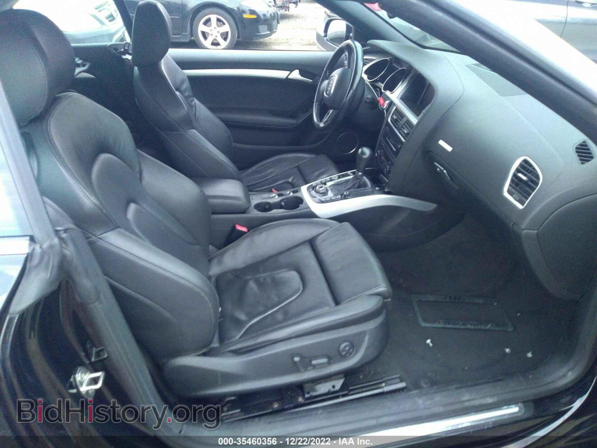 2012 AUDI A5 - VIN: WAULFAFH1CN004867 - Фото 5