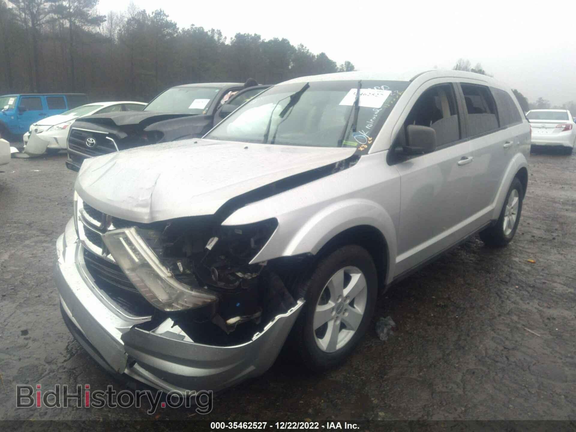 2013 DODGE JOURNEY - VIN: 3C4PDCAB8DT529743 - Фото 2