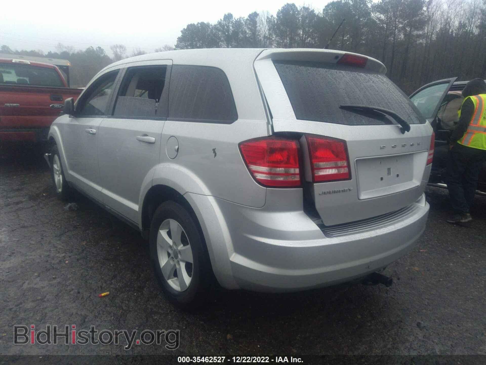 2013 DODGE JOURNEY - VIN: 3C4PDCAB8DT529743 - Фото 3
