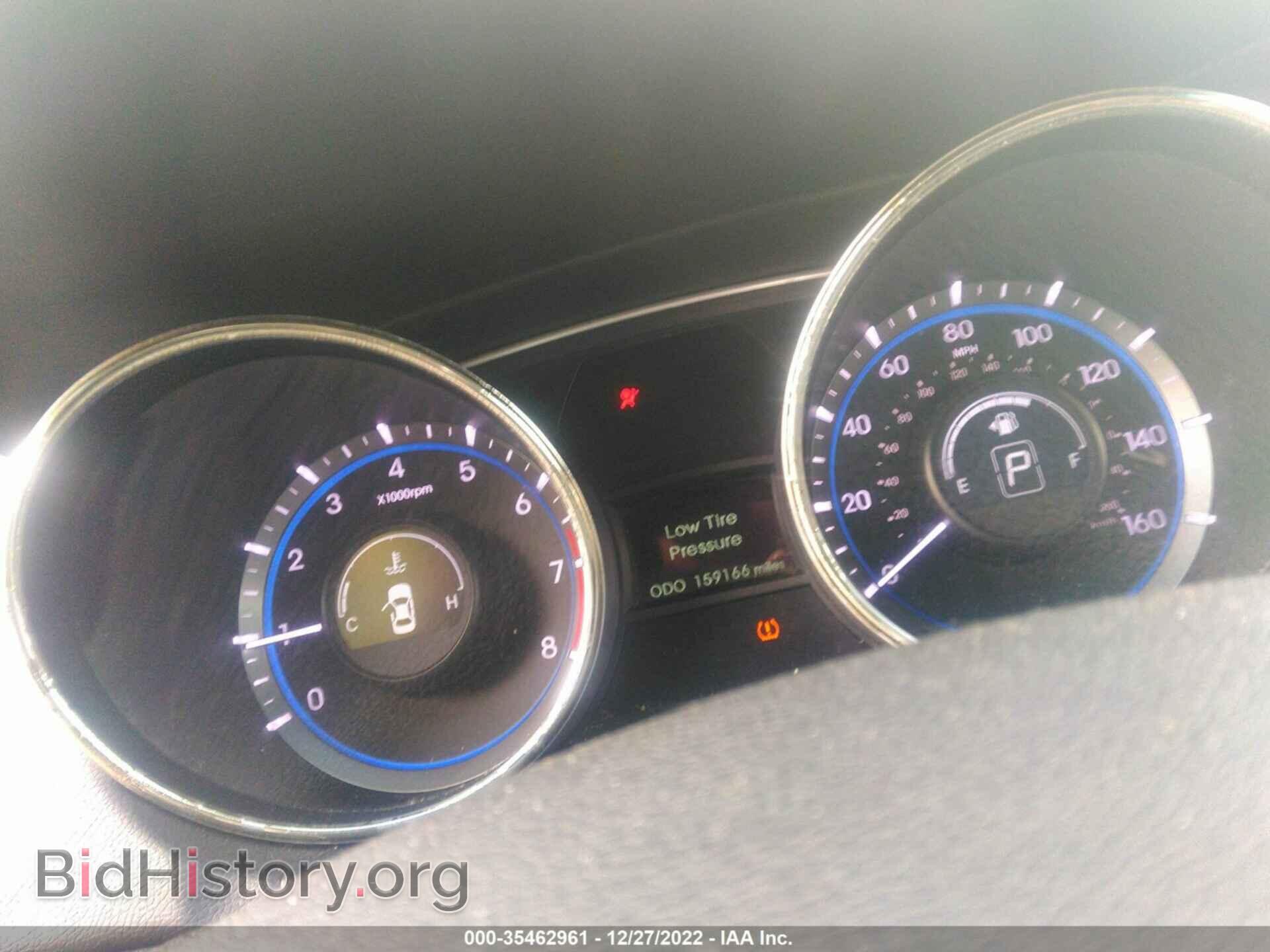 2012 HYUNDAI SONATA - VIN: 5NPEC4AC0CH384429 - Фото 7