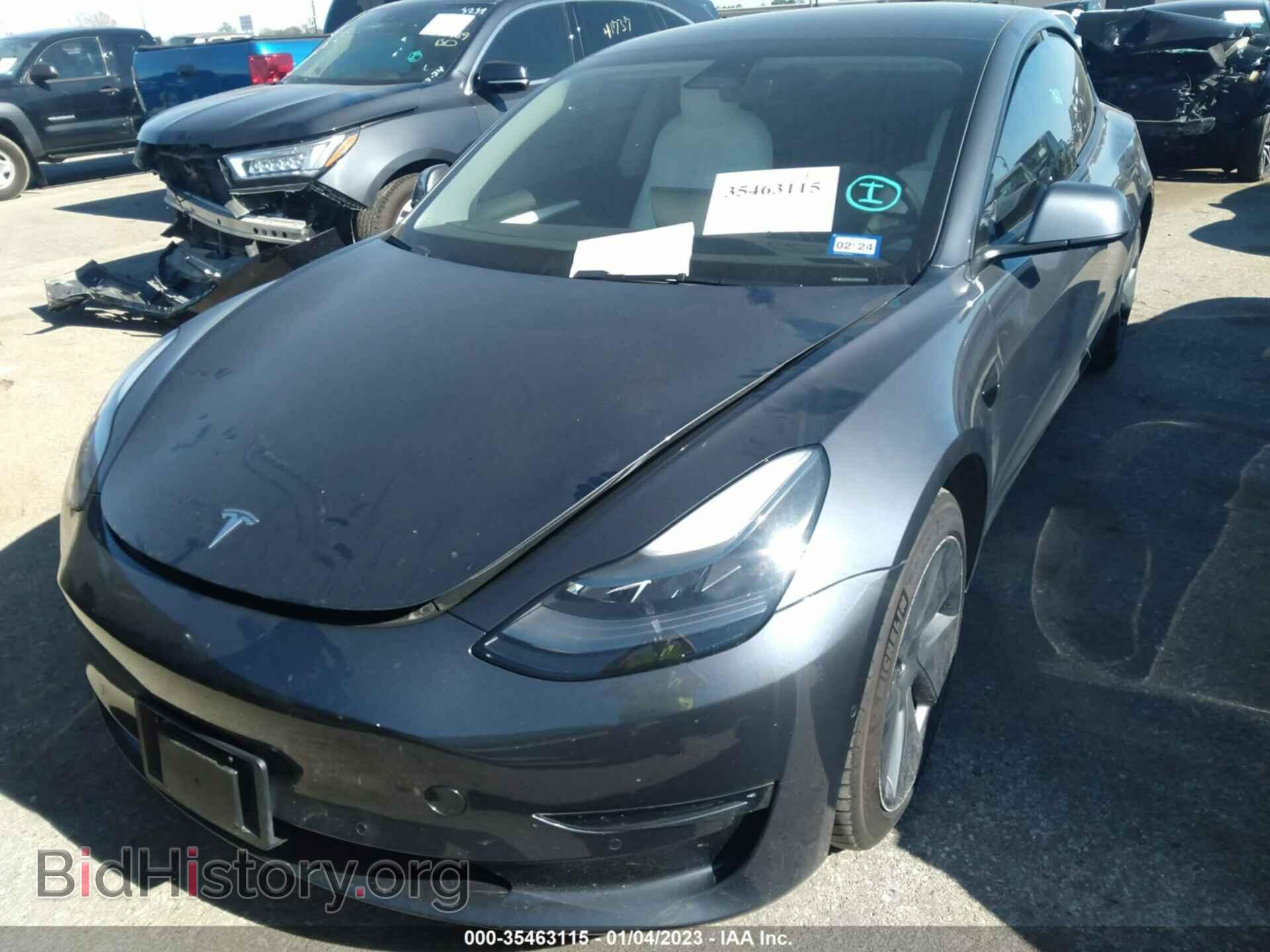 2021 TESLA MODEL 3 - VIN: 5YJ3E1EA3MF092704 - Photo 2