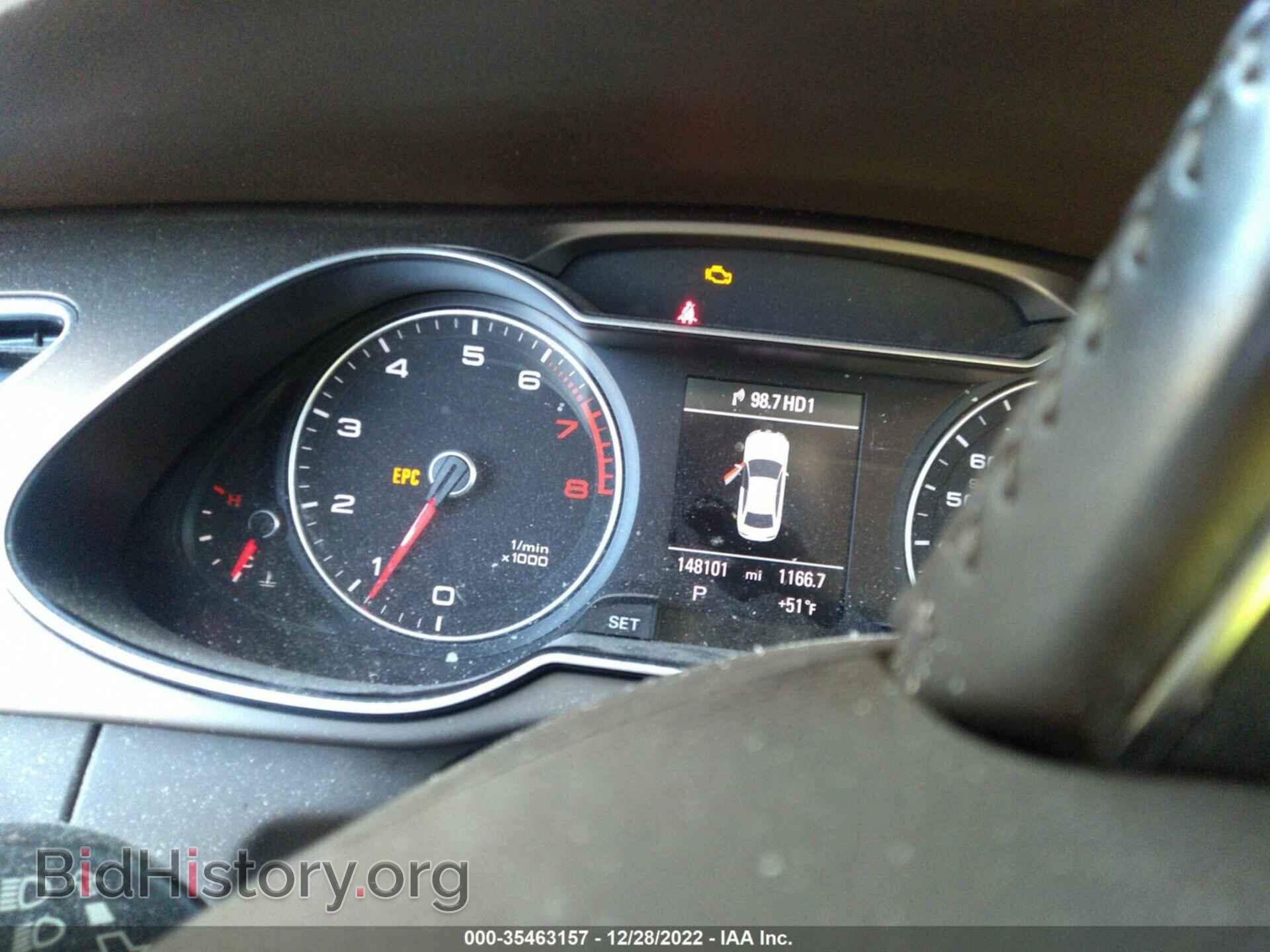 2013 AUDI A4 - VIN: WAUEFAFL2DN026245 - Фото 7