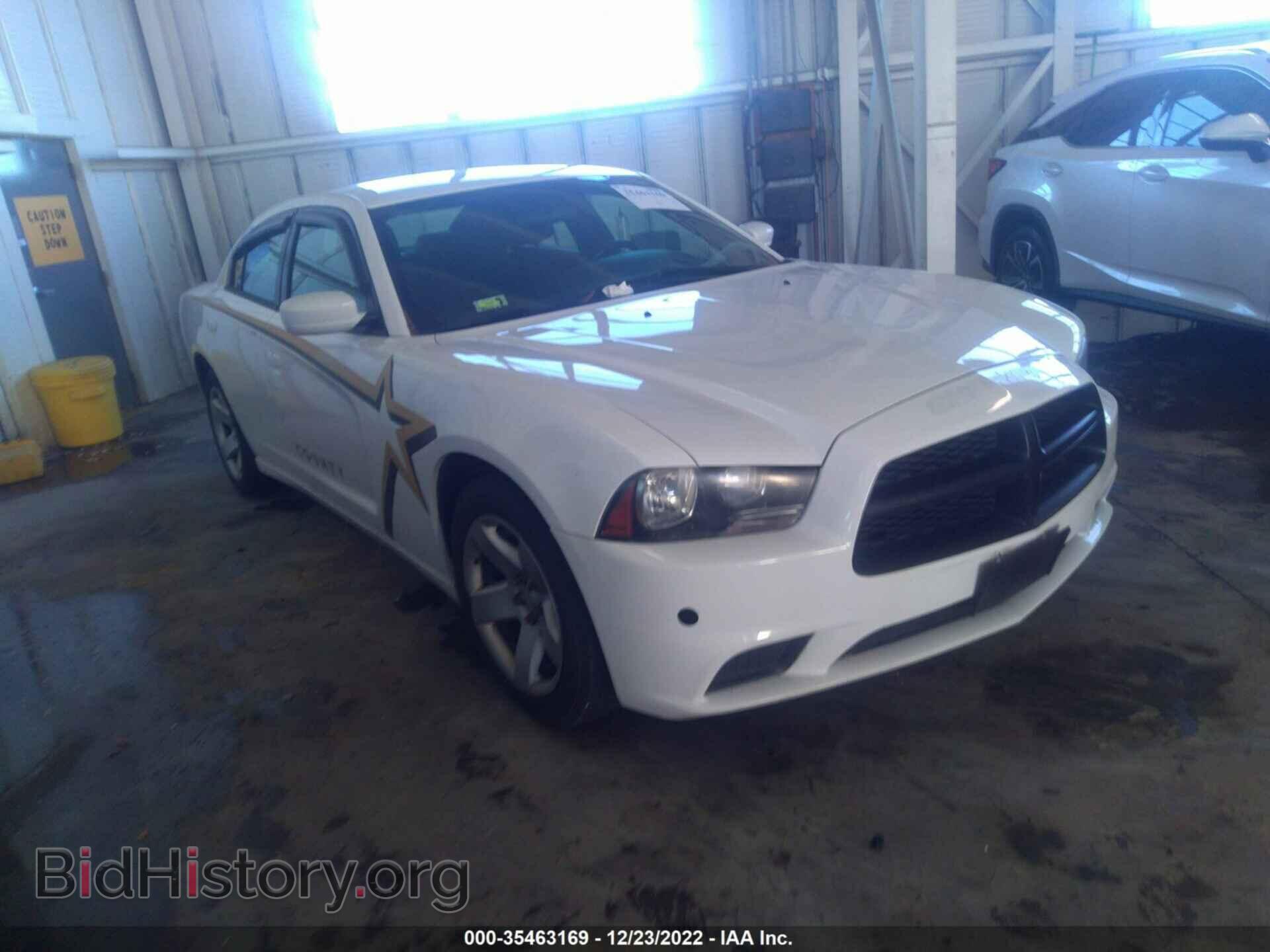 Photo 2C3CDXATXDH547835 - DODGE CHARGER 2013